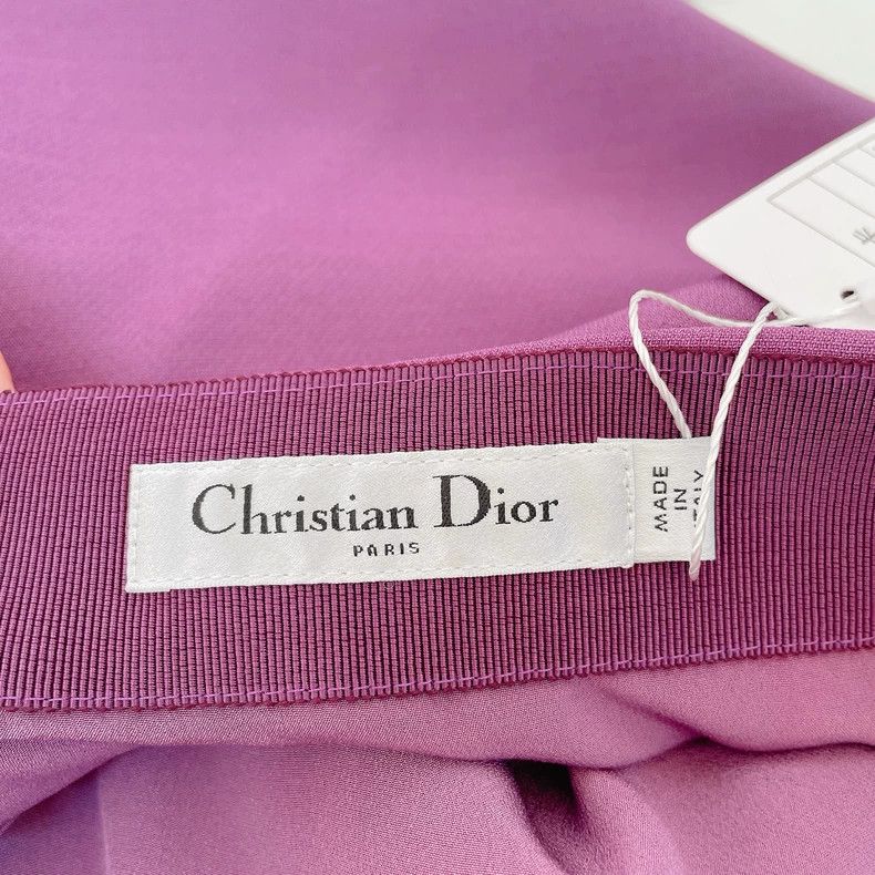 Dior Dior Dark purple skirt Size 42" / US 20 - 4 Thumbnail