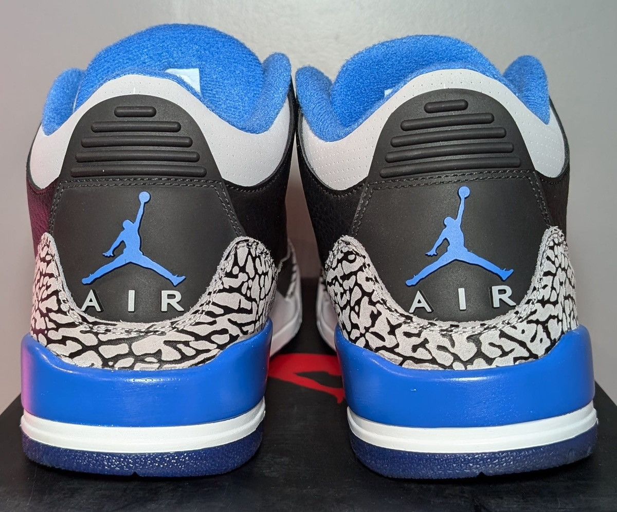 Jordan Brand Size 8.5 - Air Jordan 3 Retro Sport Blue Size US 8.5 / EU 41-42 - 3 Thumbnail
