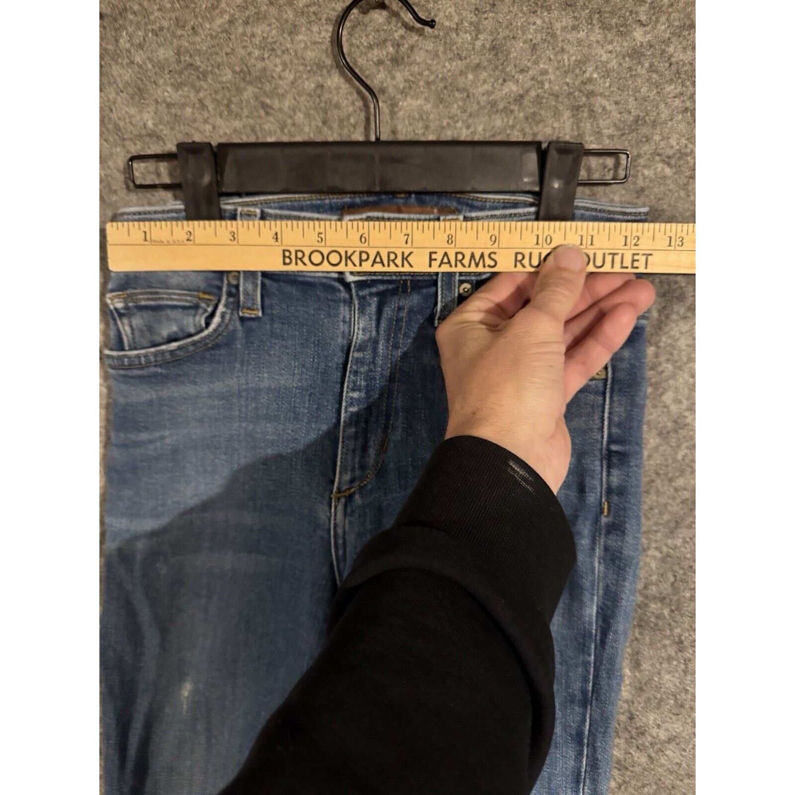 Other Joes Jeans Womens 25 Charlie High Rise Skinny Ankle Chic Size 25" / US 0 / IT 36 - 3 Thumbnail
