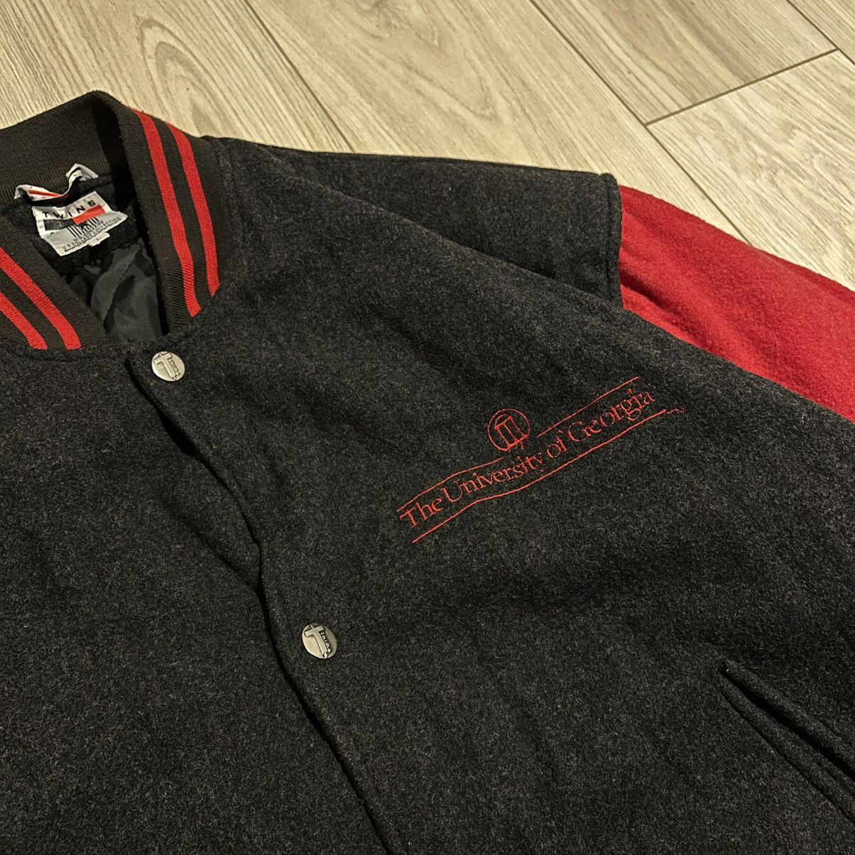 Vintage 1992 UNIVERSITY OF GEORGIA COLLEGE WOOL JACKET Size US L / EU 52-54 / 3 - 5 Thumbnail