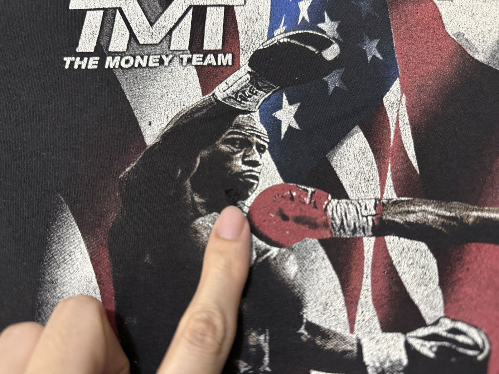 Vintage Mayweather vs Pacquiao 1 Boxing T Shirt Size US L / EU 52-54 / 3 - 6 Thumbnail