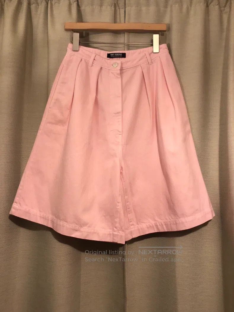 Raf Simons Raf Simons Light pink wide pants Size US 34 / EU 50 - 1 Thumbnail