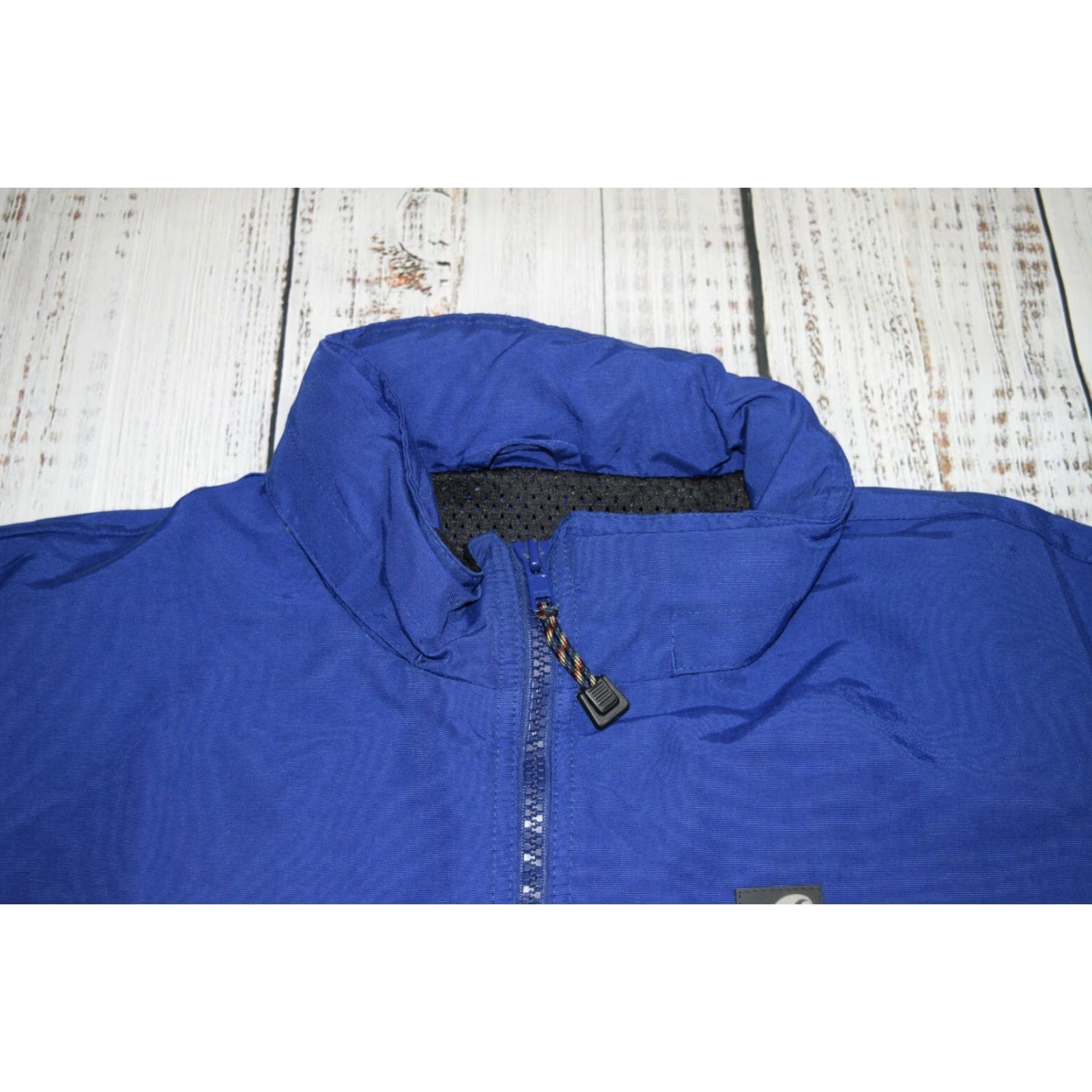 Carhartt VINTAGE Carhartt USA Hooded Heavy Windbreaker Royal Blue Work Jacket Full Zip XL Shirt Mens Size US XL / EU 56 / 4 - 3 Thumbnail