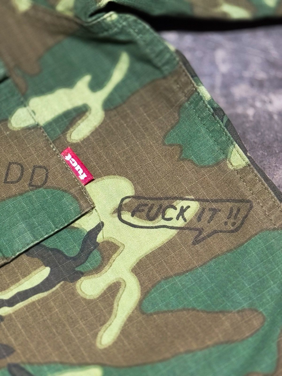 FUCT SSDD Camouflage Military Jacket Size US S / EU 44-46 / 1 - 6 Thumbnail