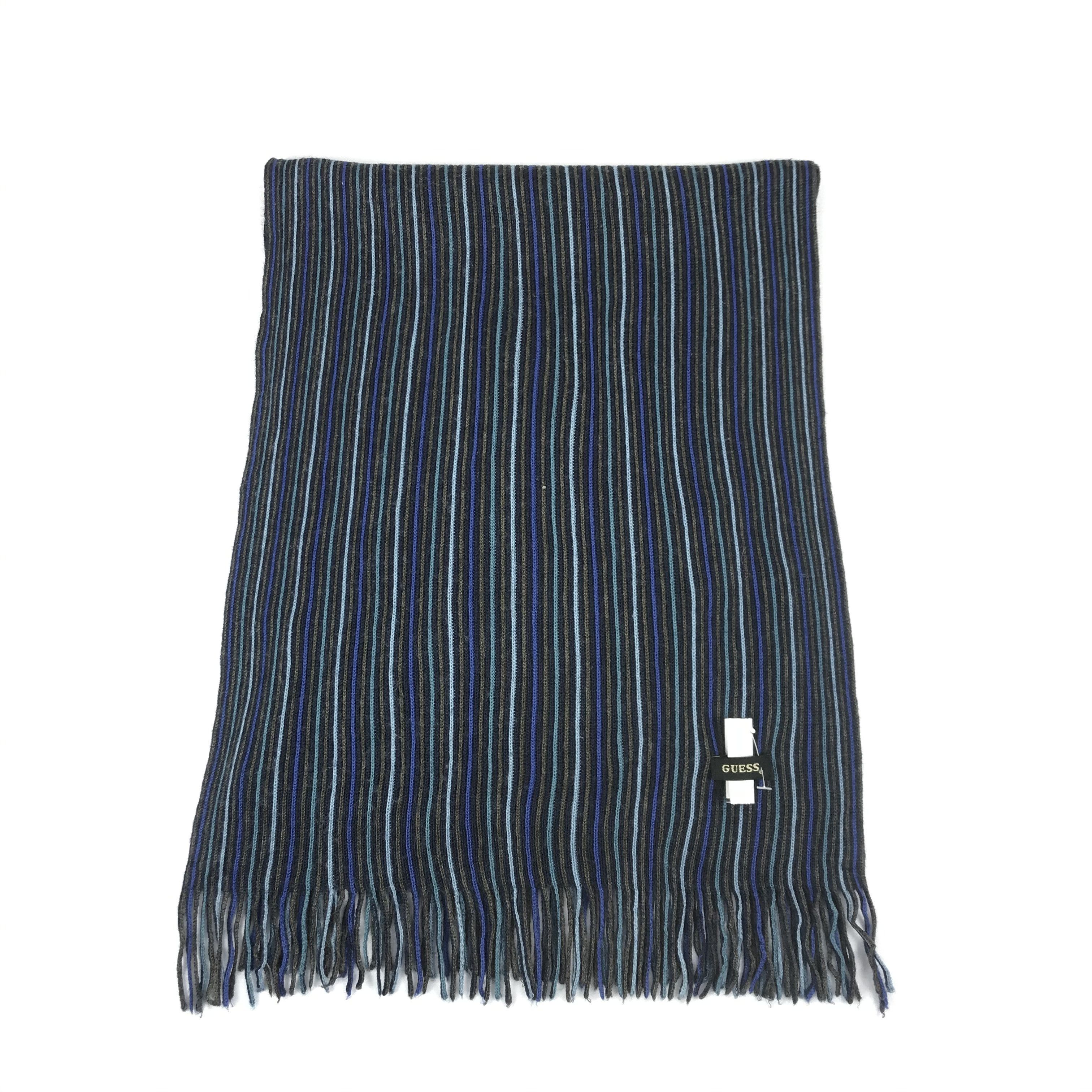Guess Vintage Guess Scarf Muffler Wool Cashmere Scarves Size ONE SIZE - 2 Thumbnail