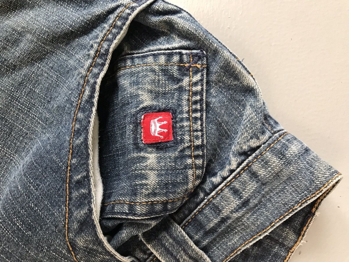 JNCO × Southpole × Vintage Crazy vintage Jnco snake 🐍 embroidered denim jort Size US 28 / EU 44 - 8 Thumbnail