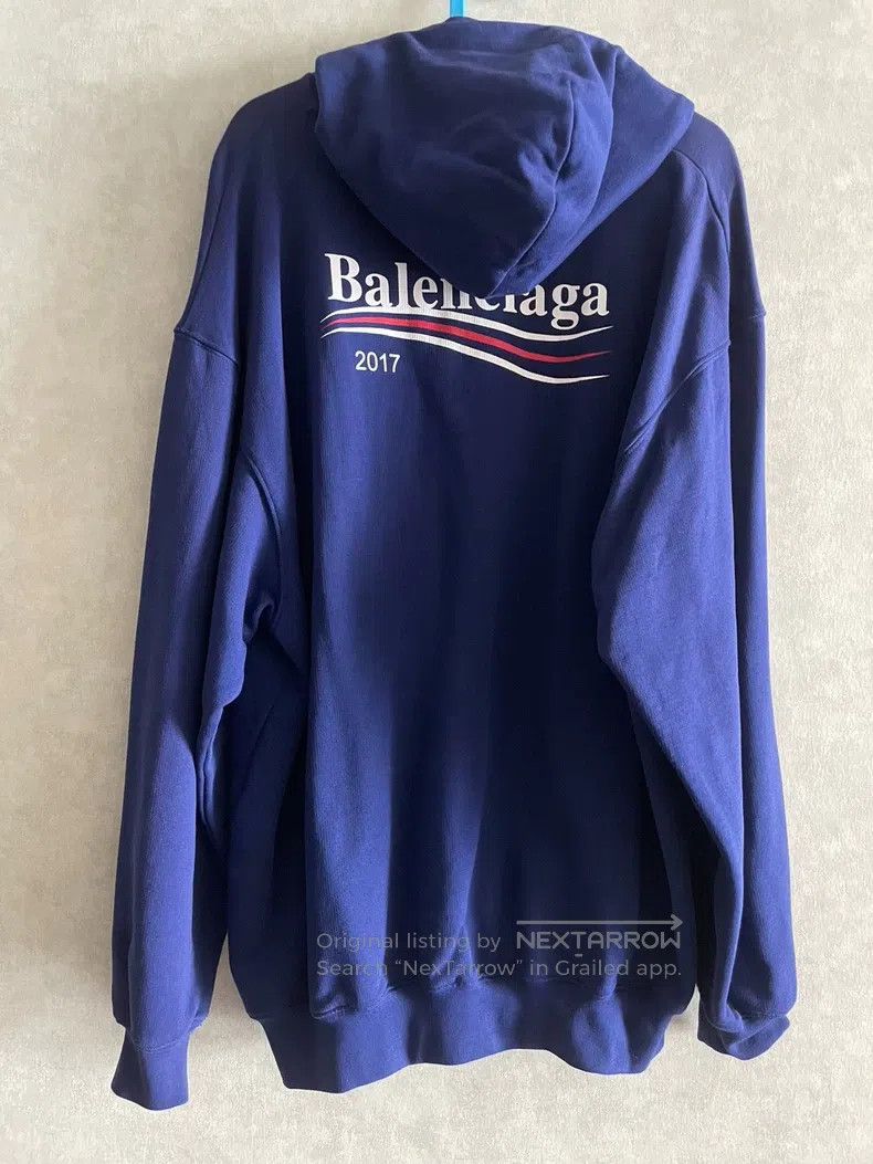 Balenciaga Balenciaga Wavy Coke Hooded Sweatshirt Size US M / EU 48-50 / 2 - 2 Thumbnail