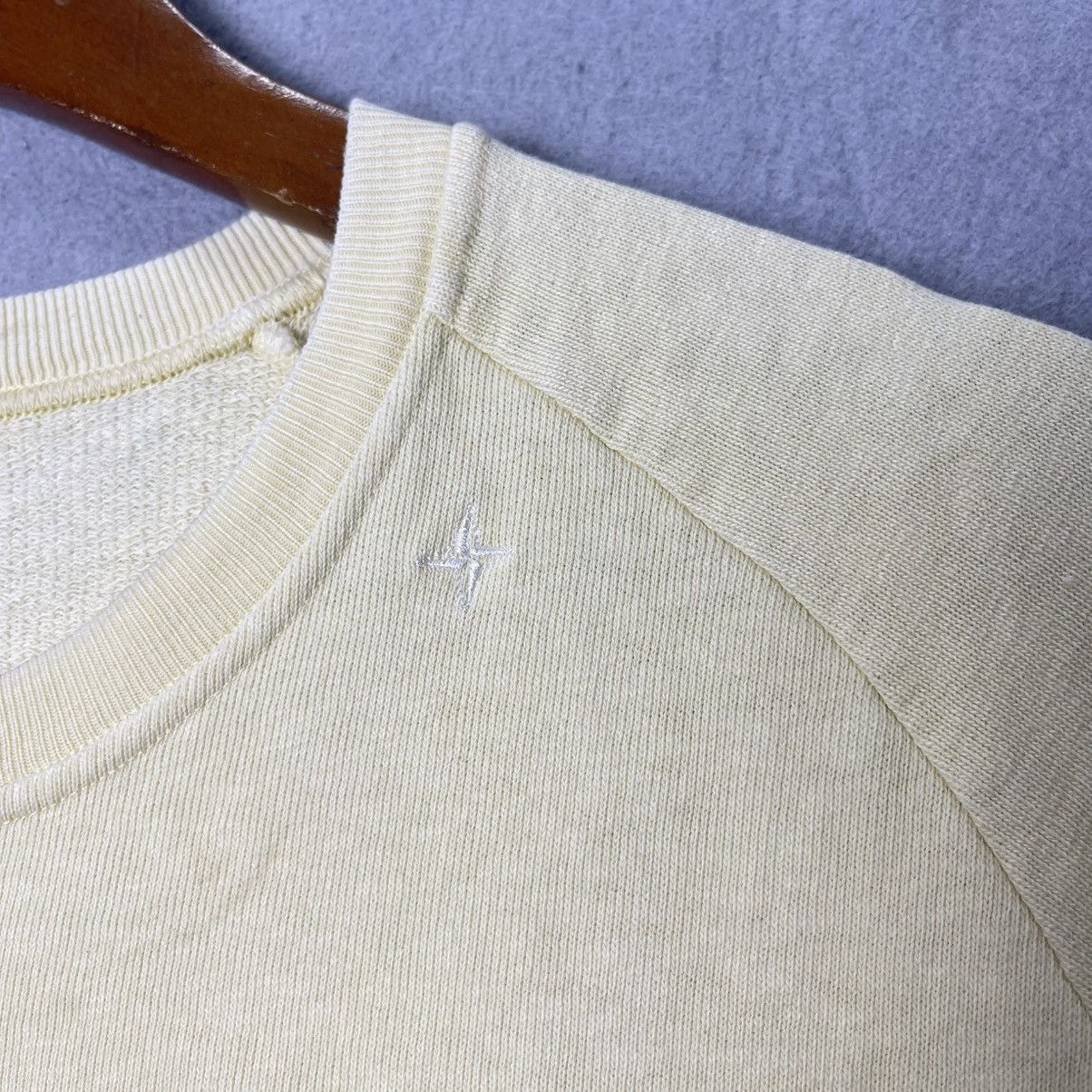Stone Island Vintage Stone Island Short Sleeve Sweatshirt Size US L / EU 52-54 / 3 - 3 Thumbnail