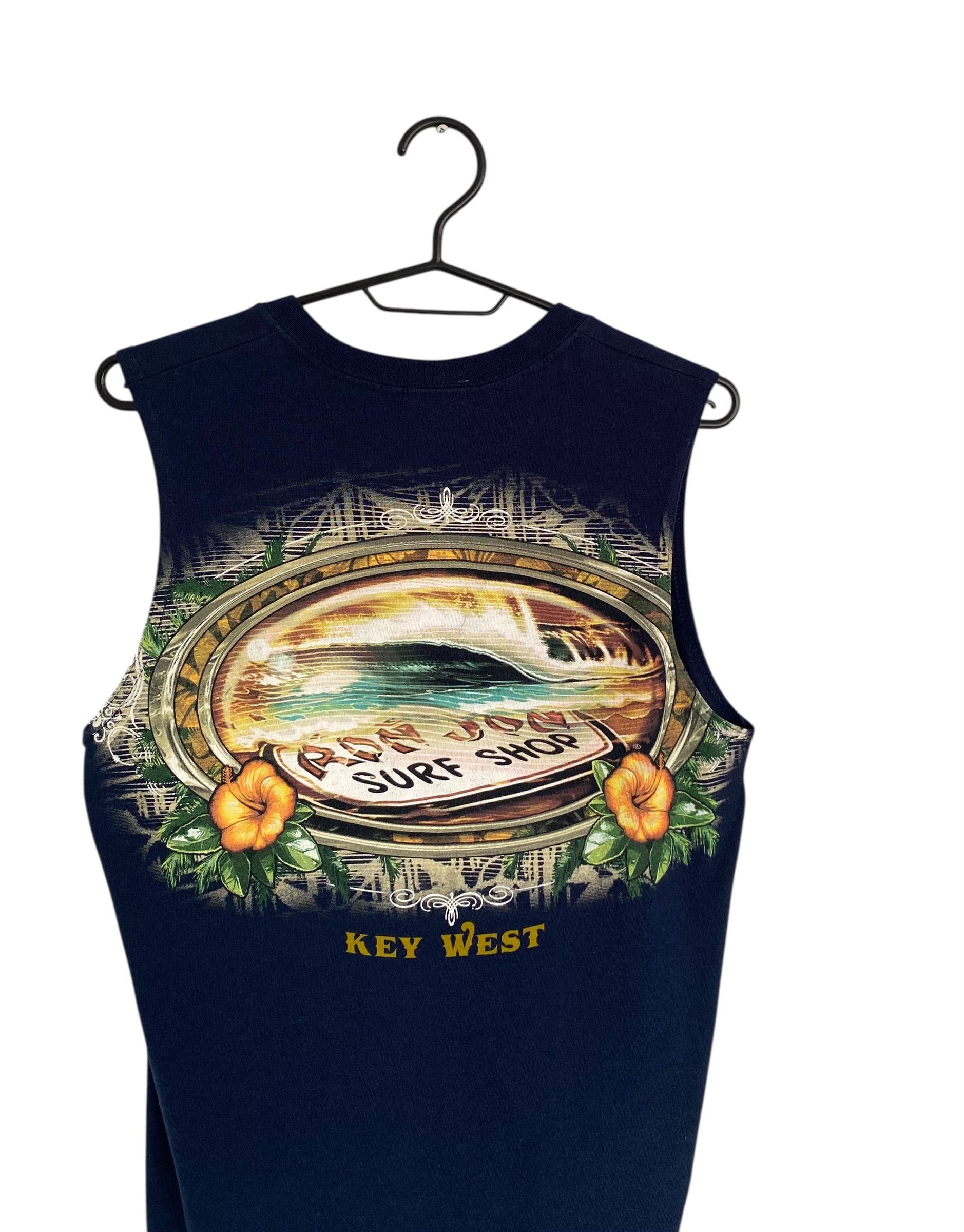 Ron Jon Surf Shop × Vintage 90s' Ron Jon surfshop tanktop Size US S / EU 44-46 / 1 - 2 Thumbnail