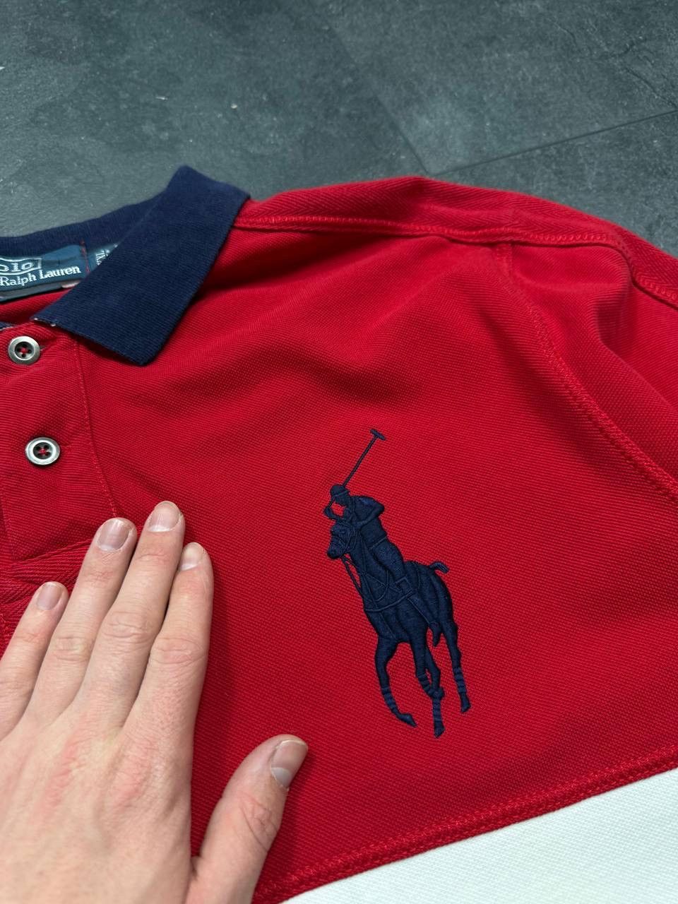 Polo Ralph Lauren Vintage Polo Ralph Lauren big logo United States polo Size US XXL / EU 58 / 5 - 5 Thumbnail