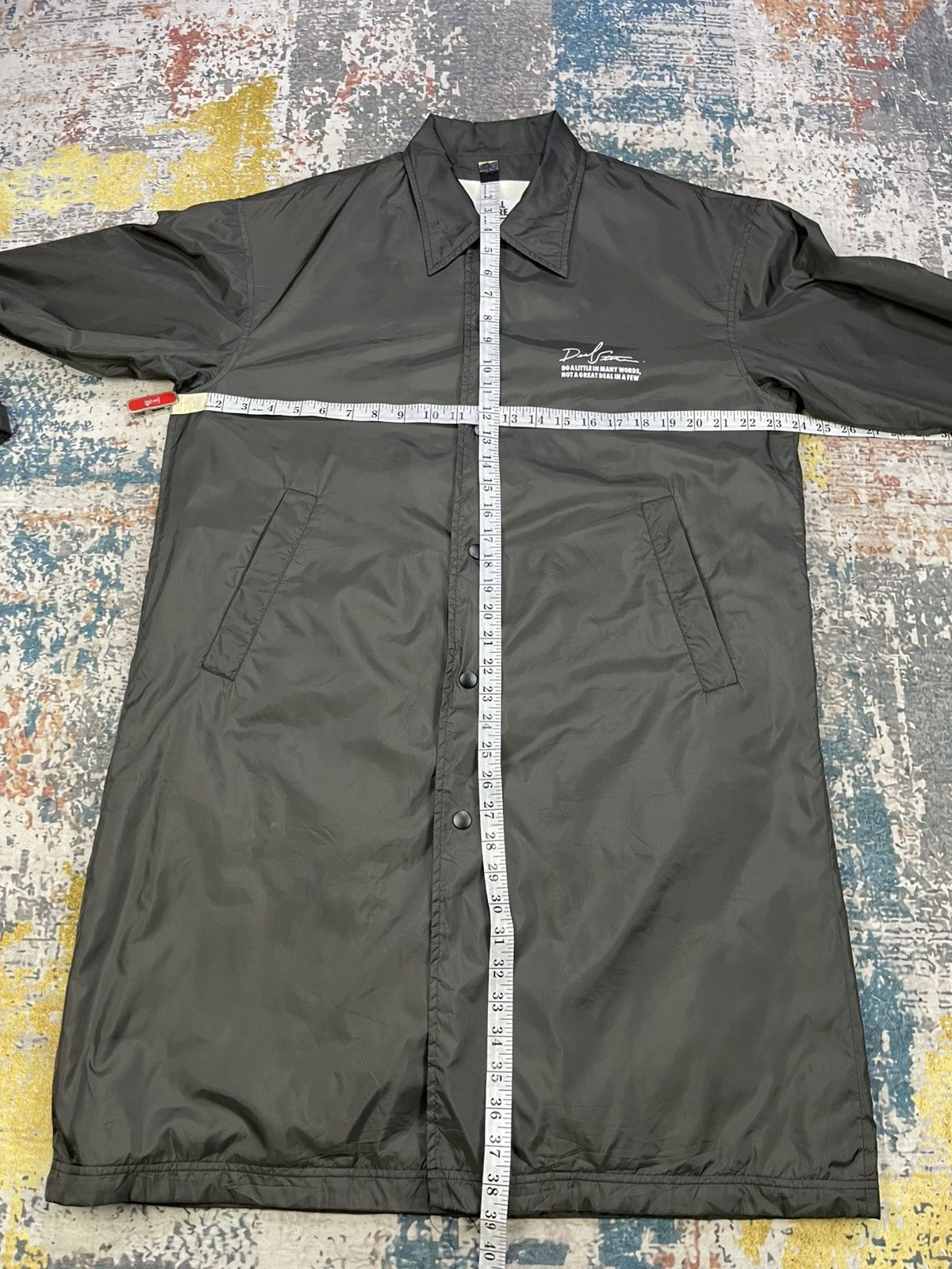 Japanese Brand Deal Store Tokyo Back Hit Nylon Long Coach Jacket Size US S / EU 44-46 / 1 - 8 Thumbnail
