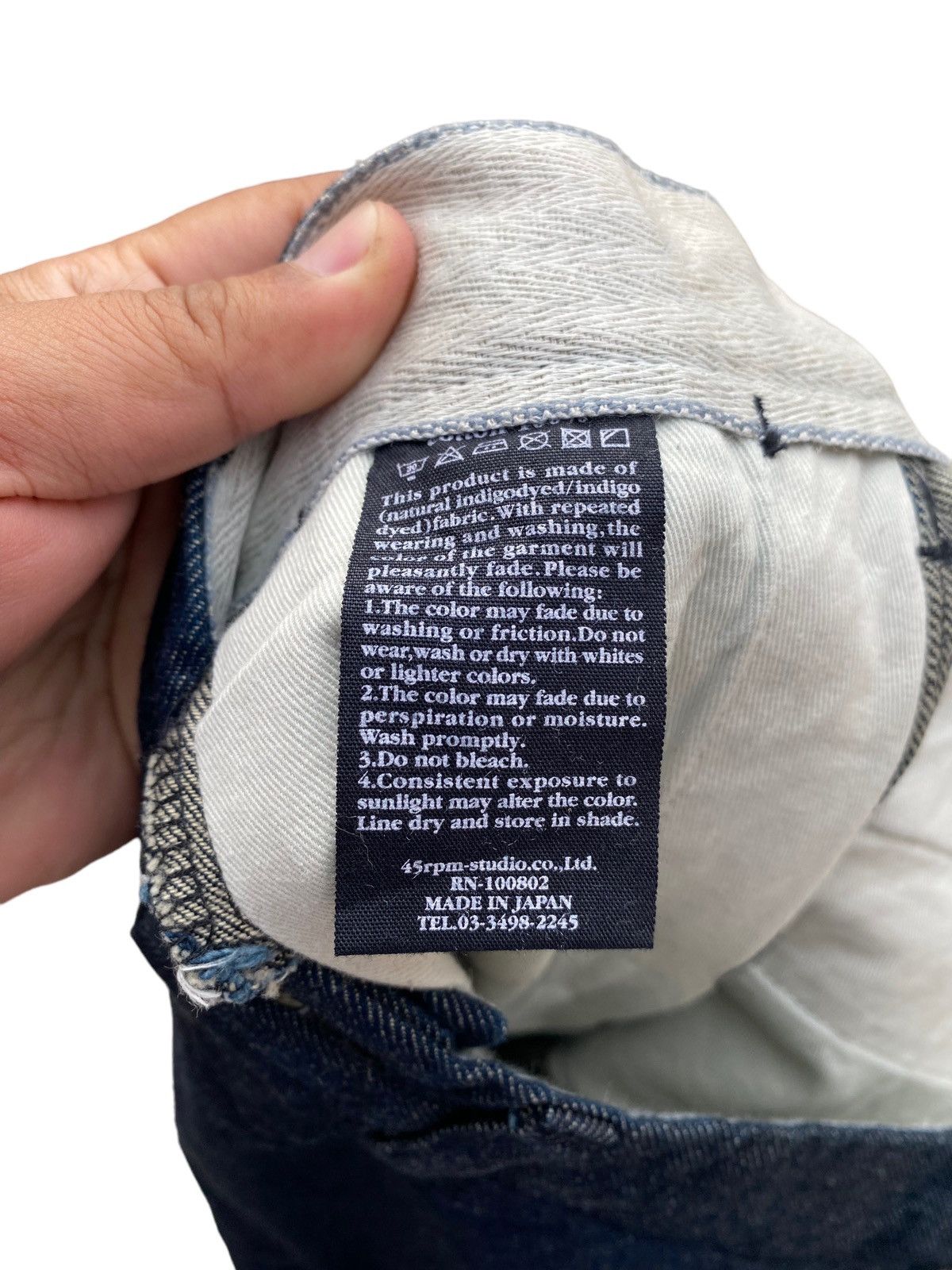 45rpm 45rpm Bakkurii Hem Button Cropped Pants Size US 29 - 6 Thumbnail