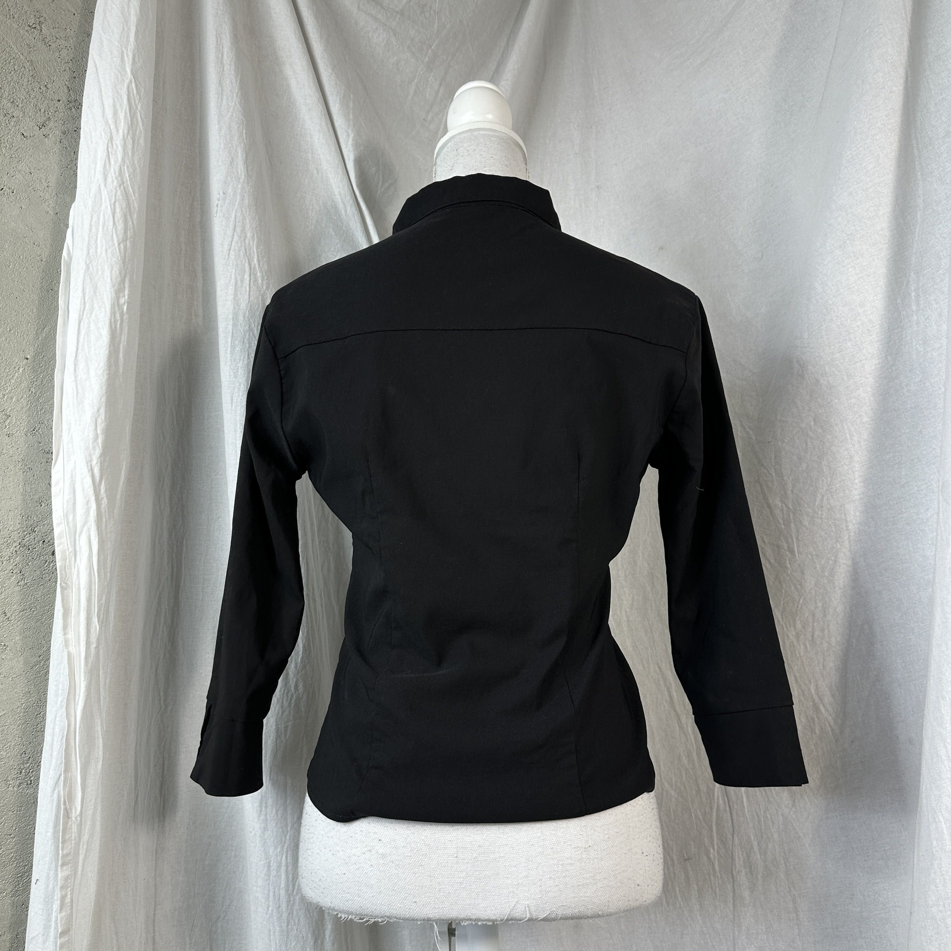 Vintage Top Vintage Zip Fitted Viscose Size S / US 4 / IT 40 - 6 Thumbnail