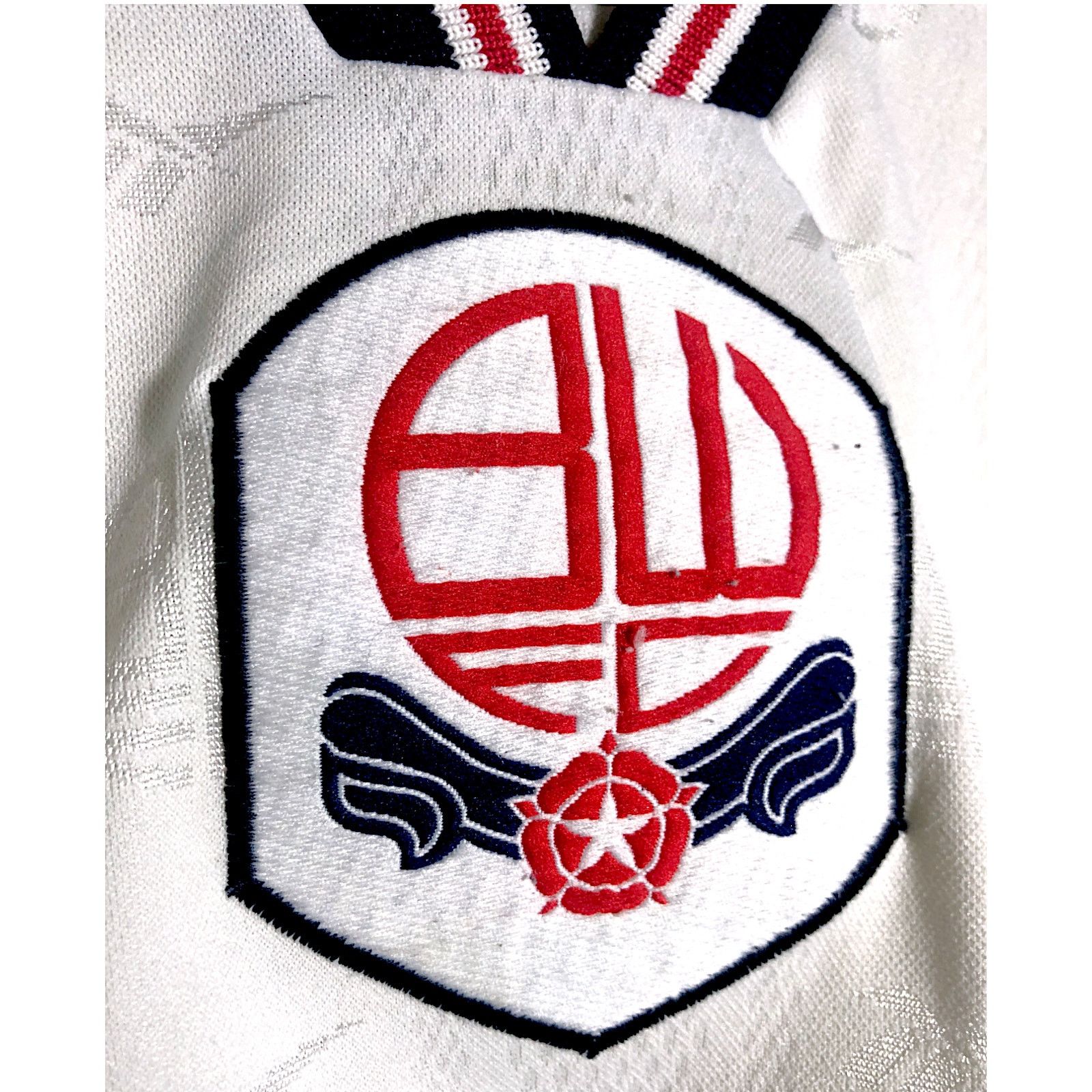 Reebok Bolton Wanderers 1995-97 Premier League Jersey Medium Reebok Size US M / EU 48-50 / 2 - 3 Thumbnail