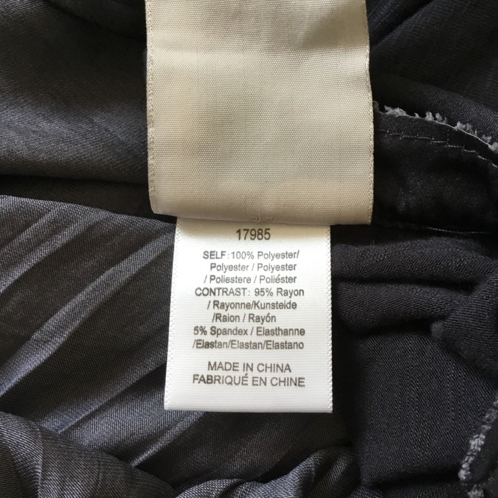 Other Dolan Charcoal Gray Lucille Pleated Tie Neck Peasant Blouse Size S / US 4 / IT 40 - 10 Thumbnail