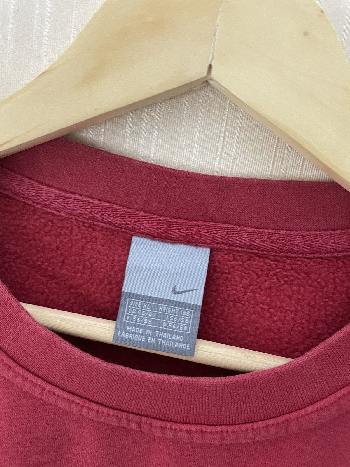 Nike × Vintage Nike vintage streetwear sweatshirt 90s Size US XL / EU 56 / 4 - 5 Thumbnail