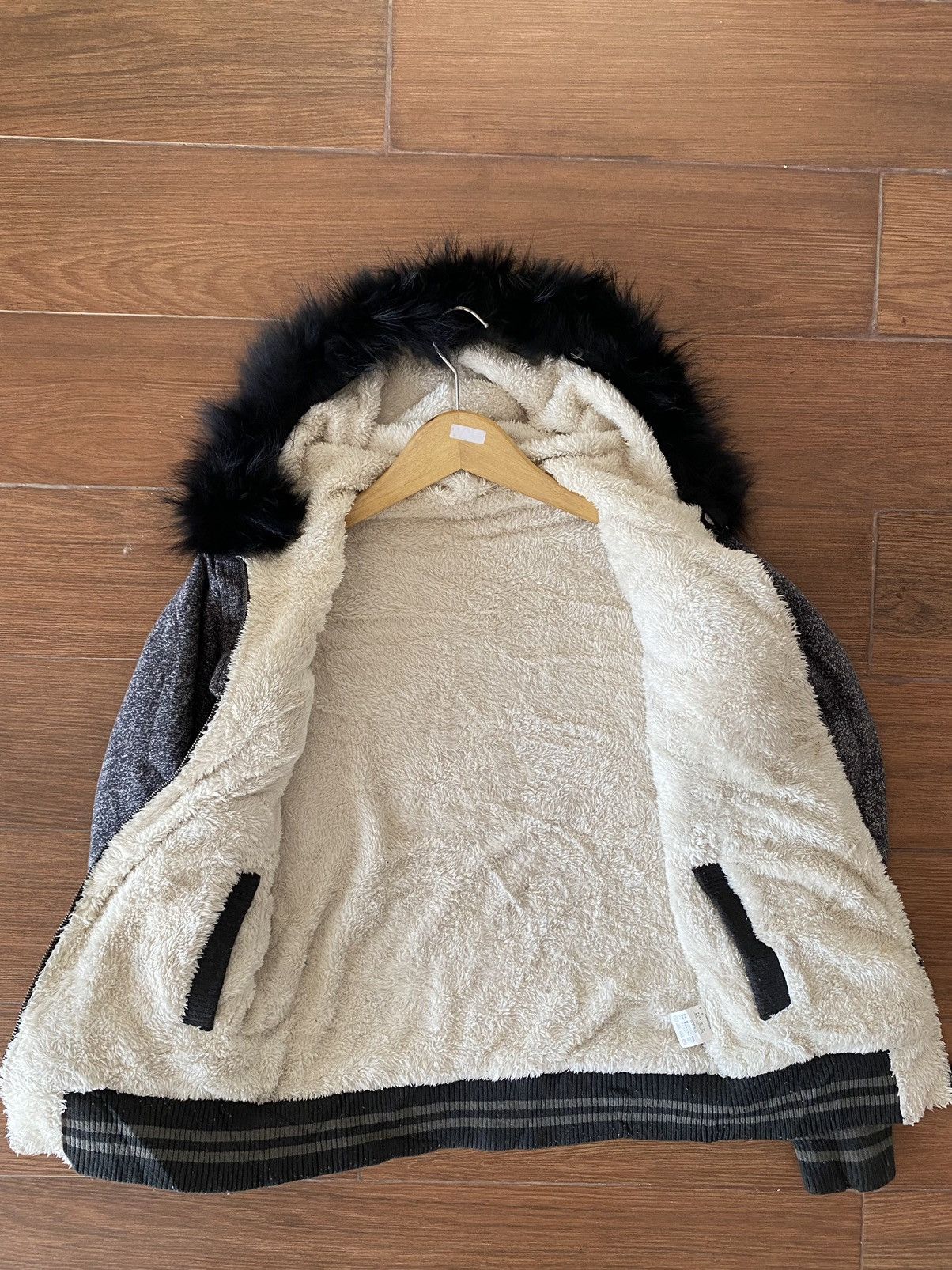 If Six Was Nine × Japanese Brand × Le Grande Bleu (L.G.B.) Japanese Brand Faux Fur Hooded Lgbstyle Size US M / EU 48-50 / 2 - 6 Thumbnail