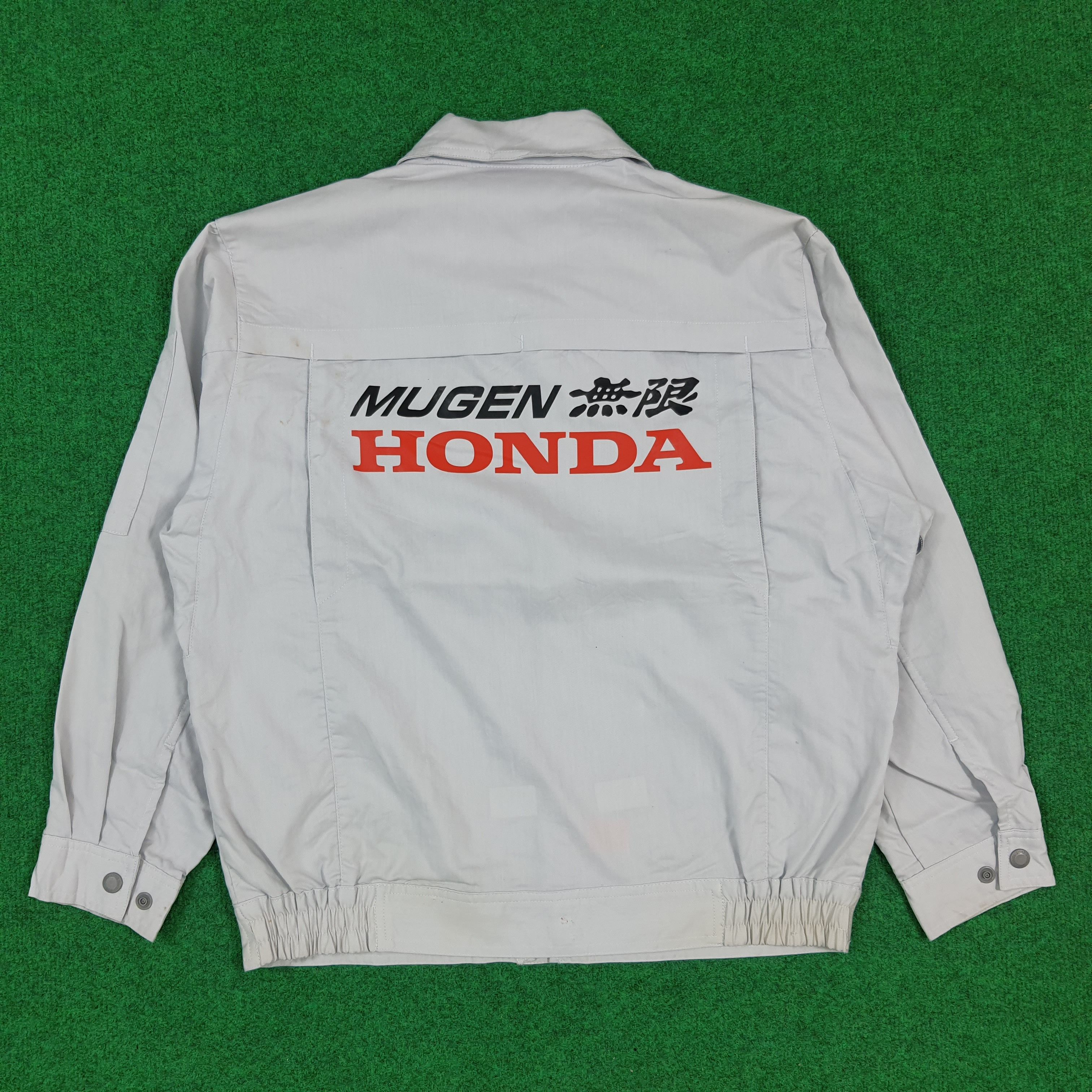 Japanese Brand Vintage Honda Mugen Motorsports Custom Logo Jacket C300N26 Size US M / EU 48-50 / 2 - 1 Thumbnail