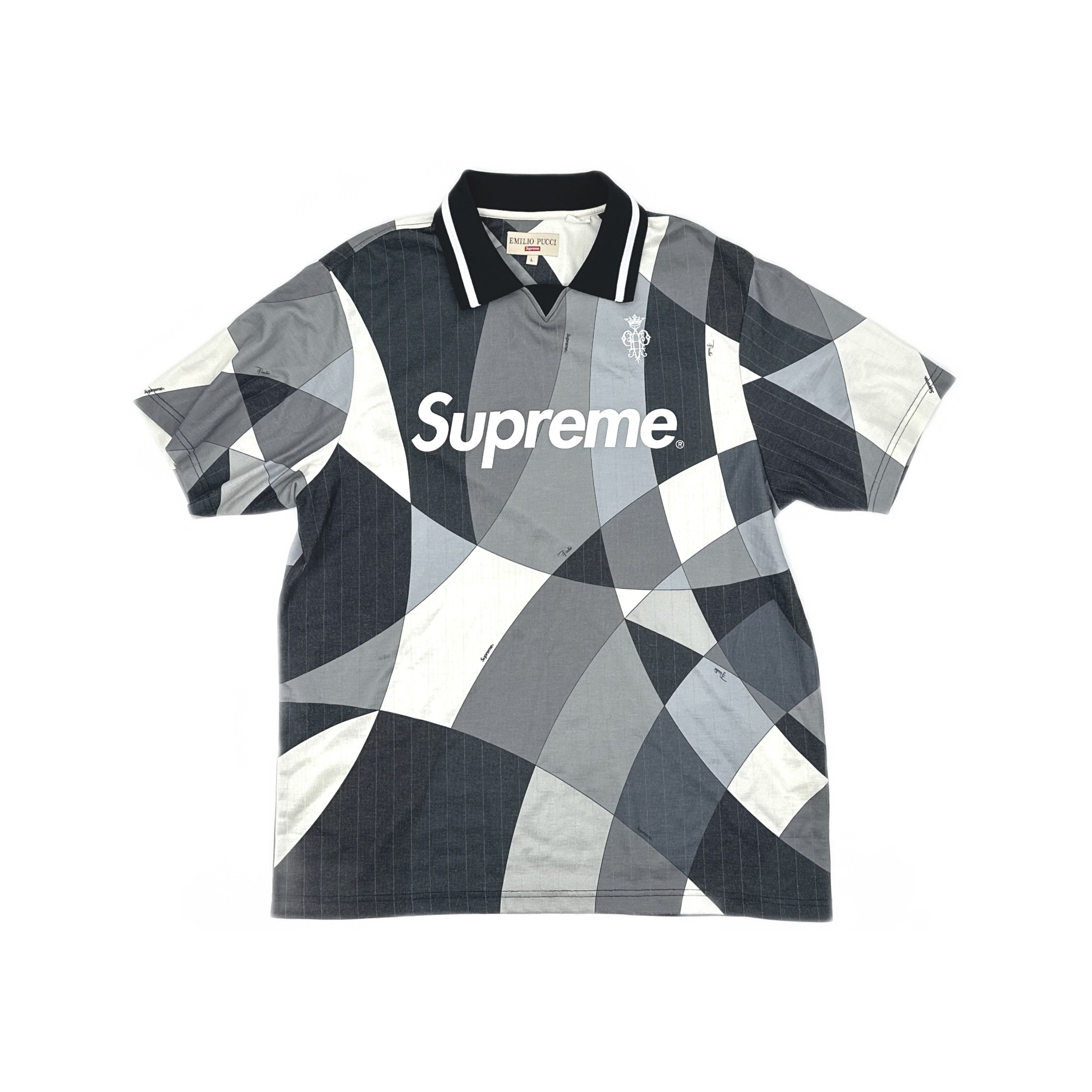 Supreme Supreme x Emilio Pucci Soccer Jersey Size L Size US L / EU 52-54 / 3 - 1 Thumbnail