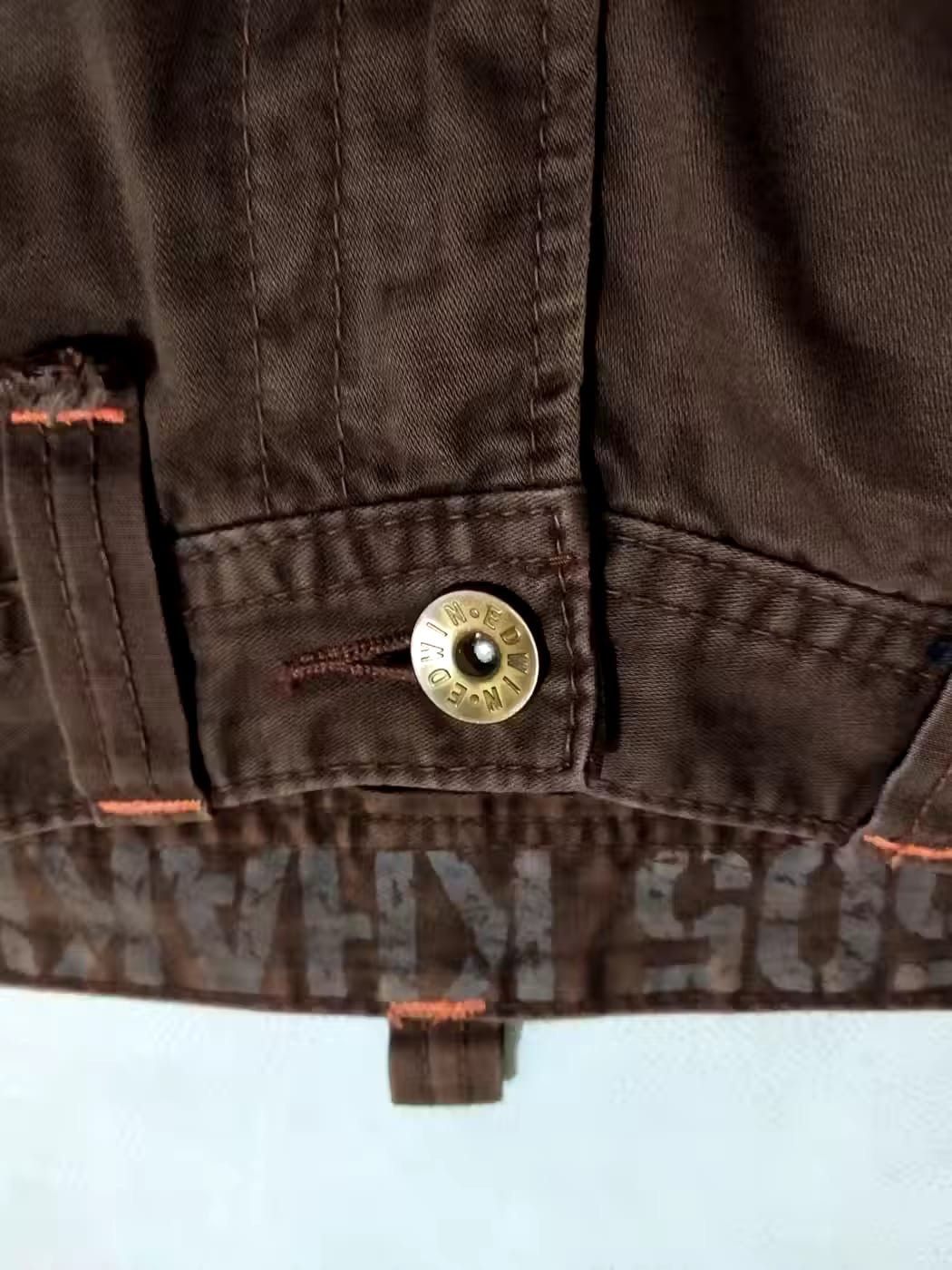 Edwin Edwin 505 Pants bush Cargo Multi pocket Flare Size US 32 / EU 48 - 4 Thumbnail