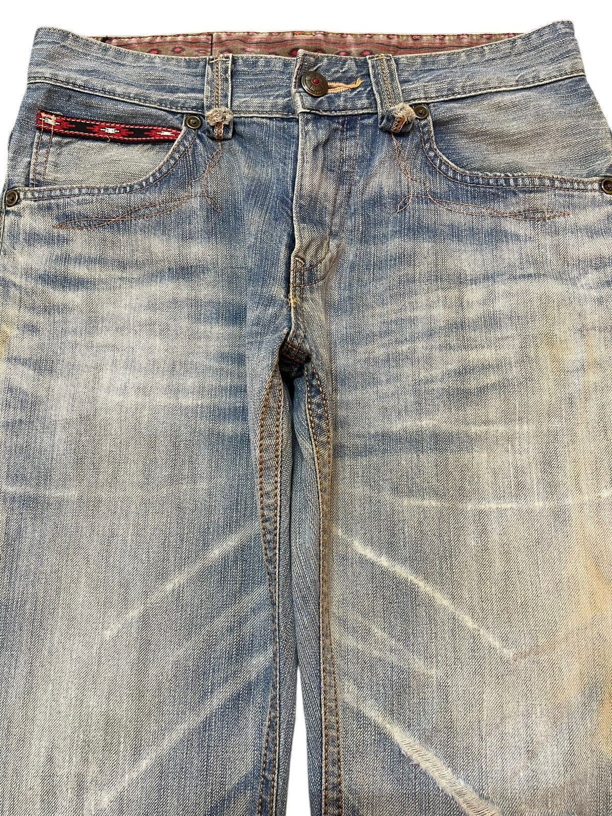 Edwin Edwin XV Exclusive Vintage Mud Faded Wash Style Loose Jeans Size US 32 / EU 48 - 3 Thumbnail