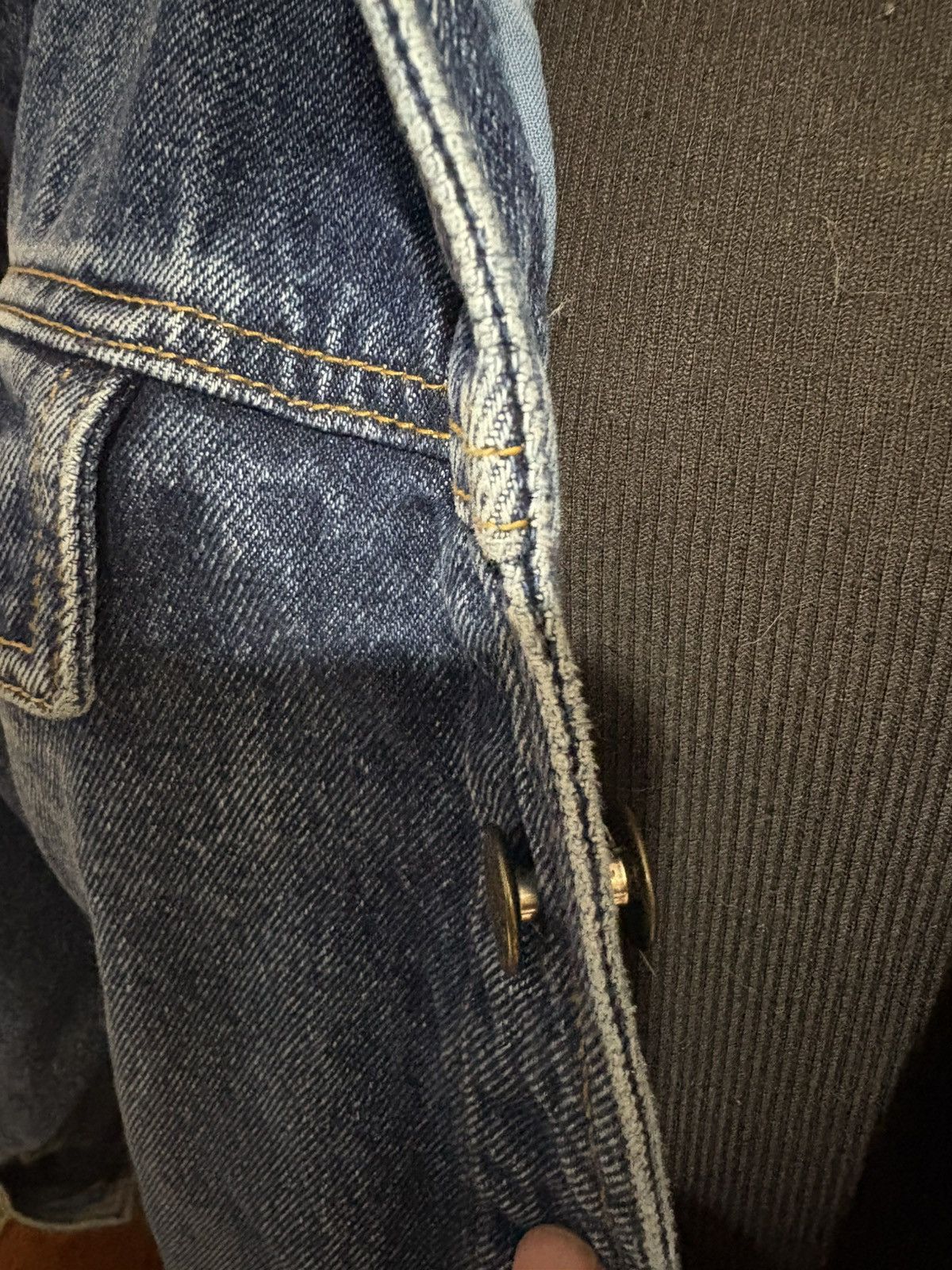 Marithe + Francois Girbaud Vintage MFG Denim Jacket Marithe Francios Girbaud Archival Size US L / EU 52-54 / 3 - 10 Thumbnail