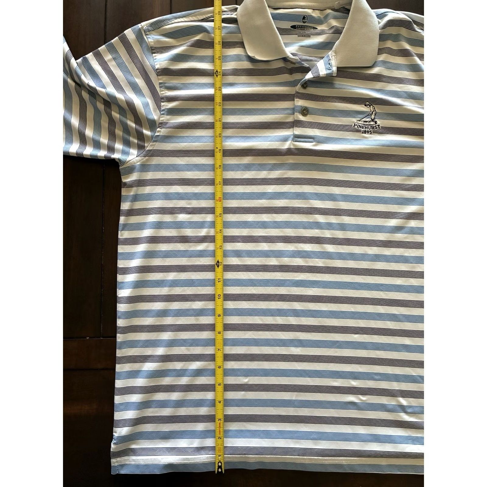 Our Legacy Legacy Putter Boy Pinehurst Striped Polo Men’s Large Golf Shirt Size US L / EU 52-54 / 3 - 5 Thumbnail