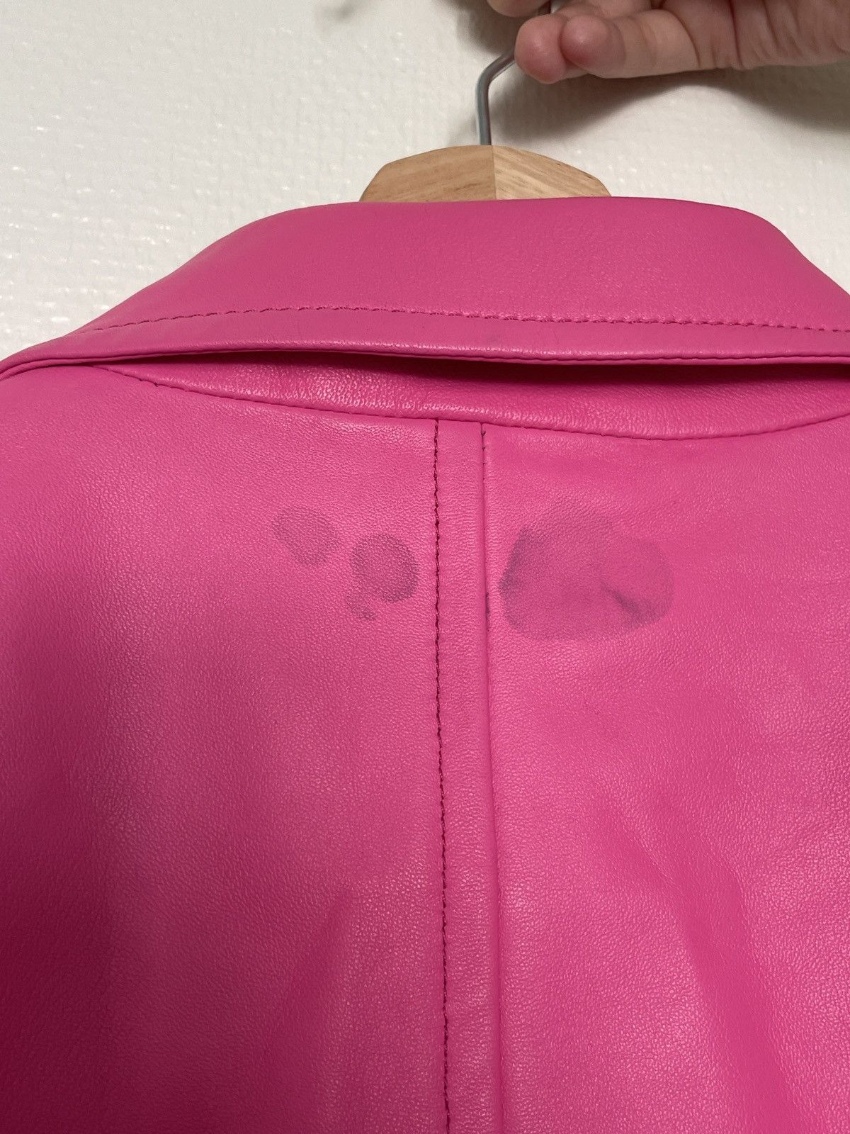 Acne Studios Acne Studios Pink Leather Jacket Size US M / EU 48-50 / 2 - 9 Thumbnail
