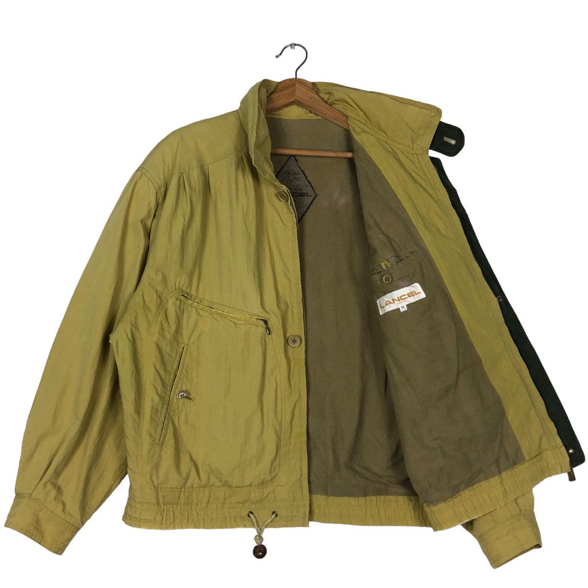 Japanese Brand 🔥Vintage Bomber Jacket Lancel Japan Made Cargo Pocket Size US M / EU 48-50 / 2 - 9 Thumbnail