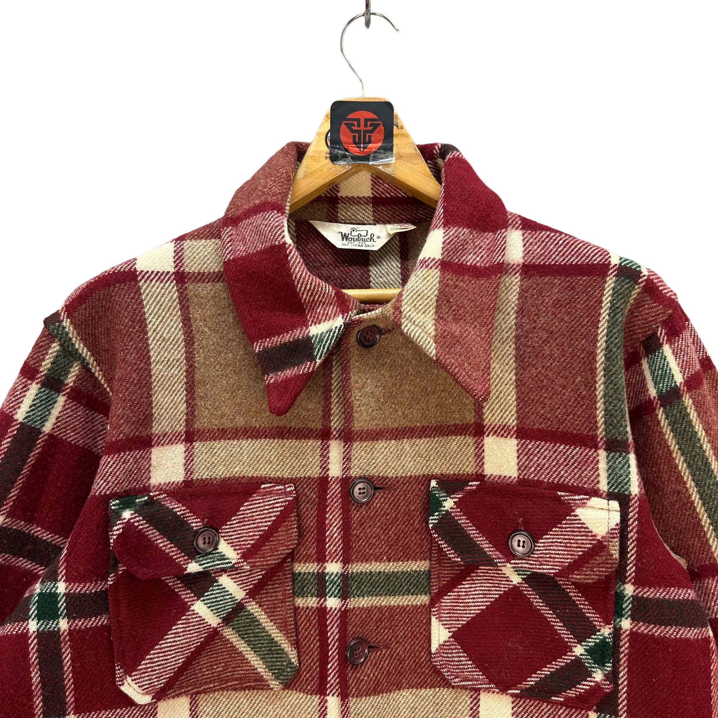 Woolrich Woolen Mills RARE🔥 WOOLRICH TARTAN FLANNEL #7589-155 Size US XL / EU 56 / 4 - 2 Thumbnail