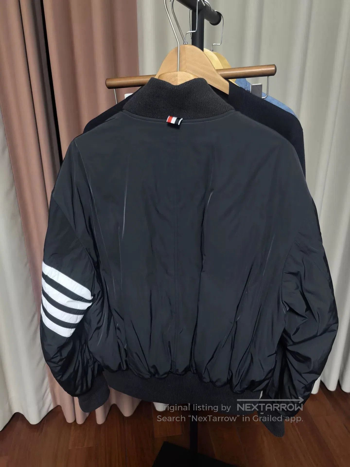 Thom Browne thom browne black down jacket for men. Size US M / EU 48-50 / 2 - 2 Thumbnail