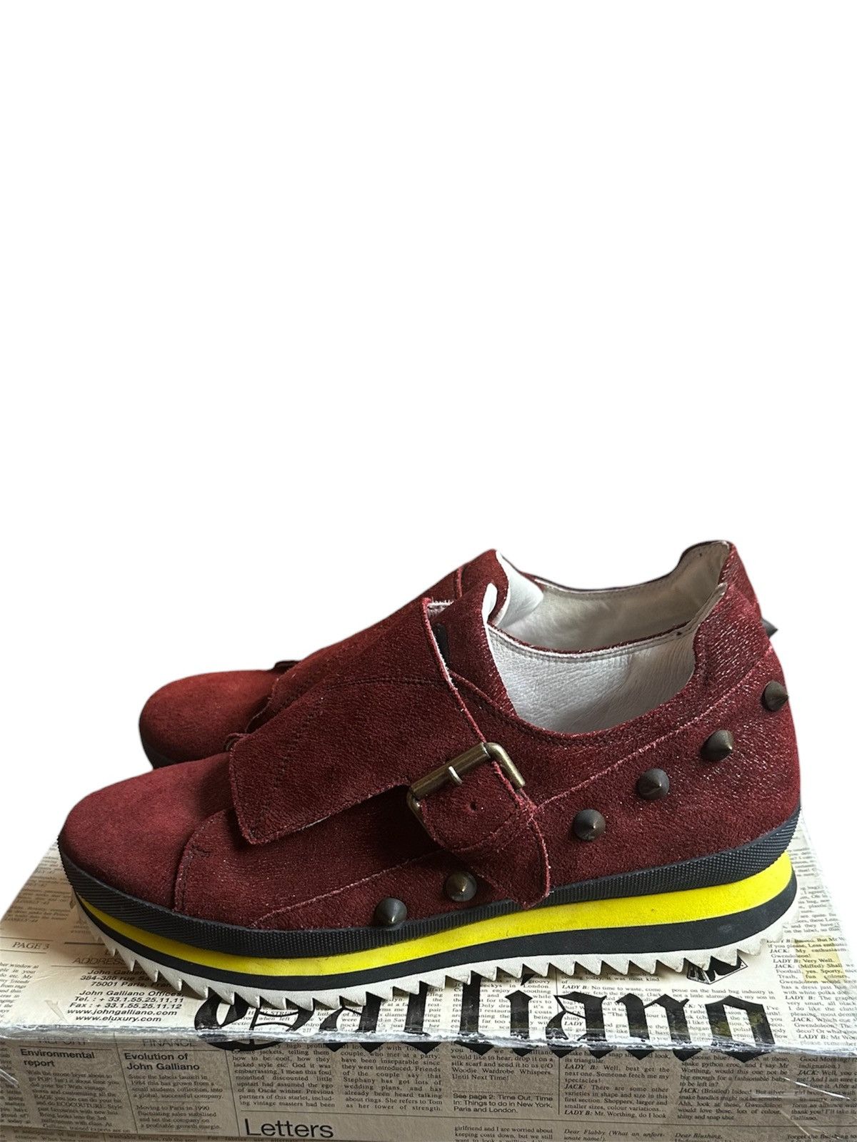 John Galliano John Galliano 90’s Vibram Sole Size US 9.5 / EU 42-43 - 4 Thumbnail