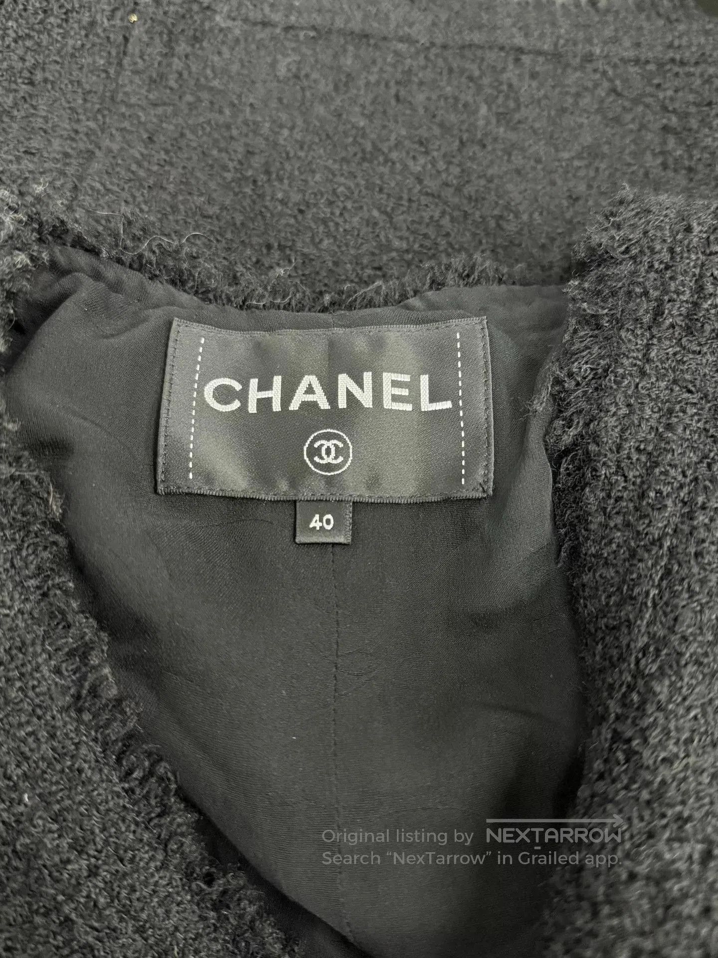Chanel Chanel Rue Cambon V-Neck Jacket. Size US M / EU 48-50 / 2 - 4 Thumbnail