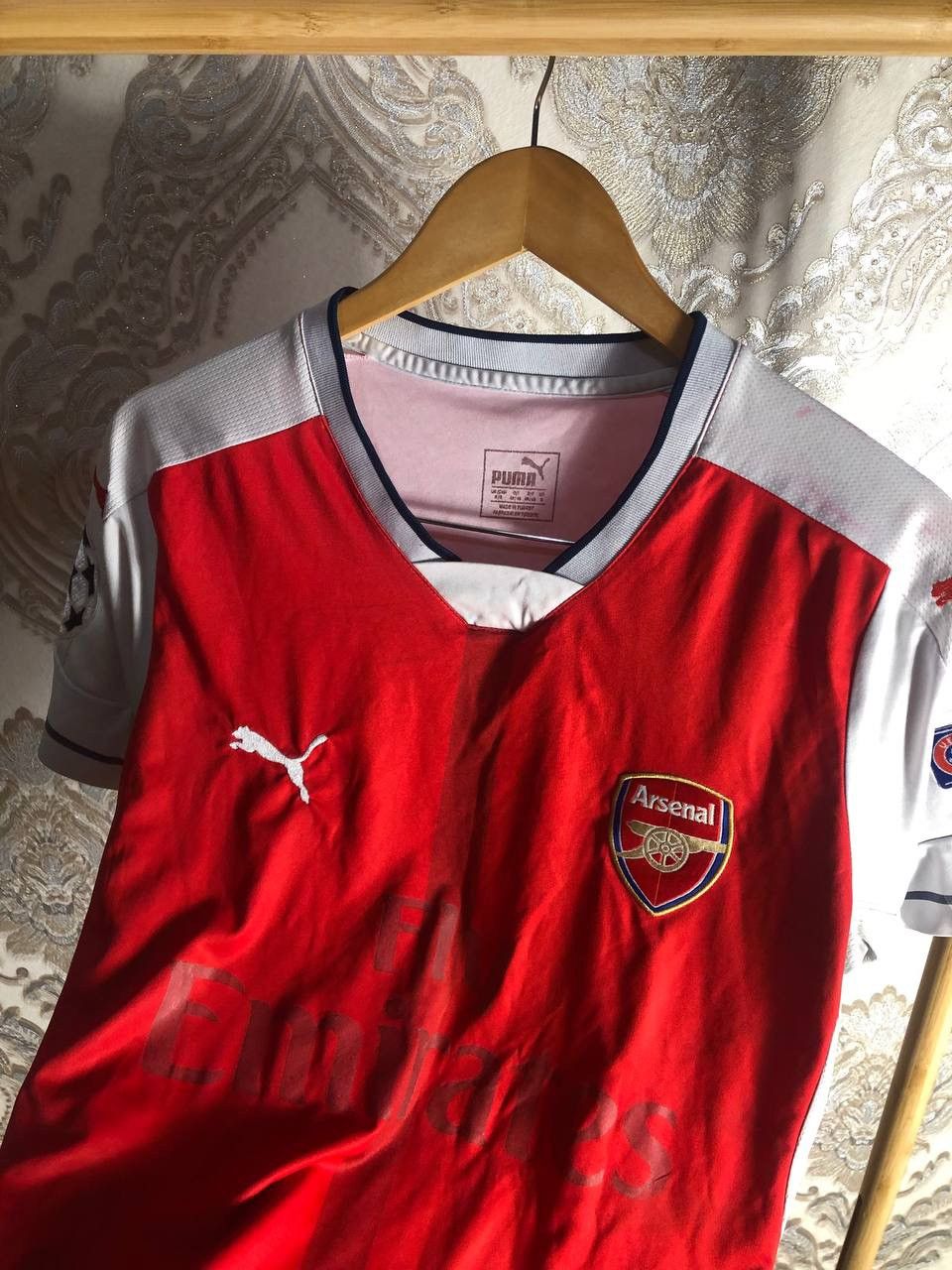 Nike × Vintage VERY RARE PUMA FC ARSENAL LONDON ENGLAND SOCCER JERSEY RETRO Size US S / EU 44-46 / 1 - 4 Thumbnail