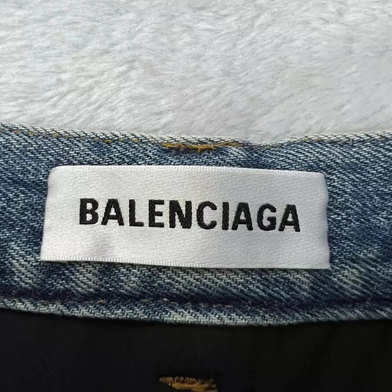 Balenciaga Balenciaga Denim Skirt Size 33" - 3 Thumbnail