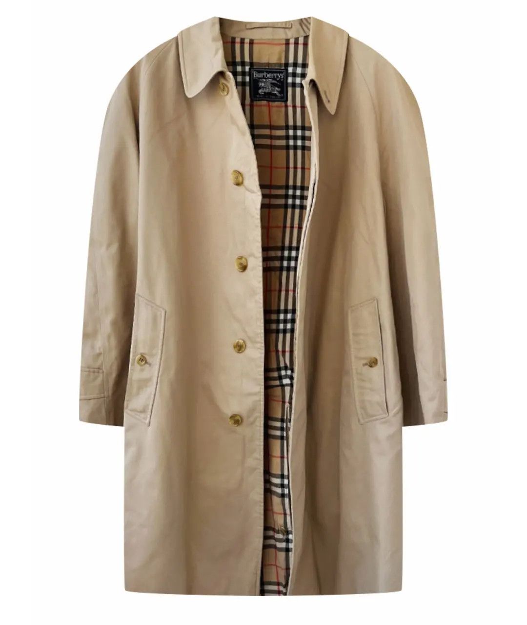 image of Burberry Trench Coat 58 in Beige, Men's (Size 2XL)