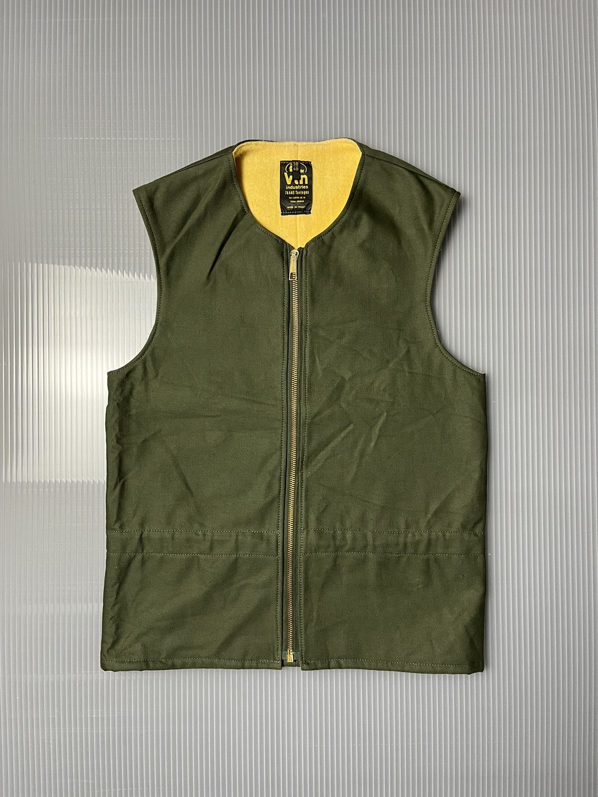 Designer × Vintage 70s french military vest Size US S / EU 44-46 / 1 - 1 Thumbnail