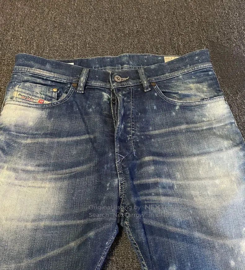Vintage Diesel 0881W Washed Denim Jeans. Size US 30 / EU 46 - 2 Thumbnail