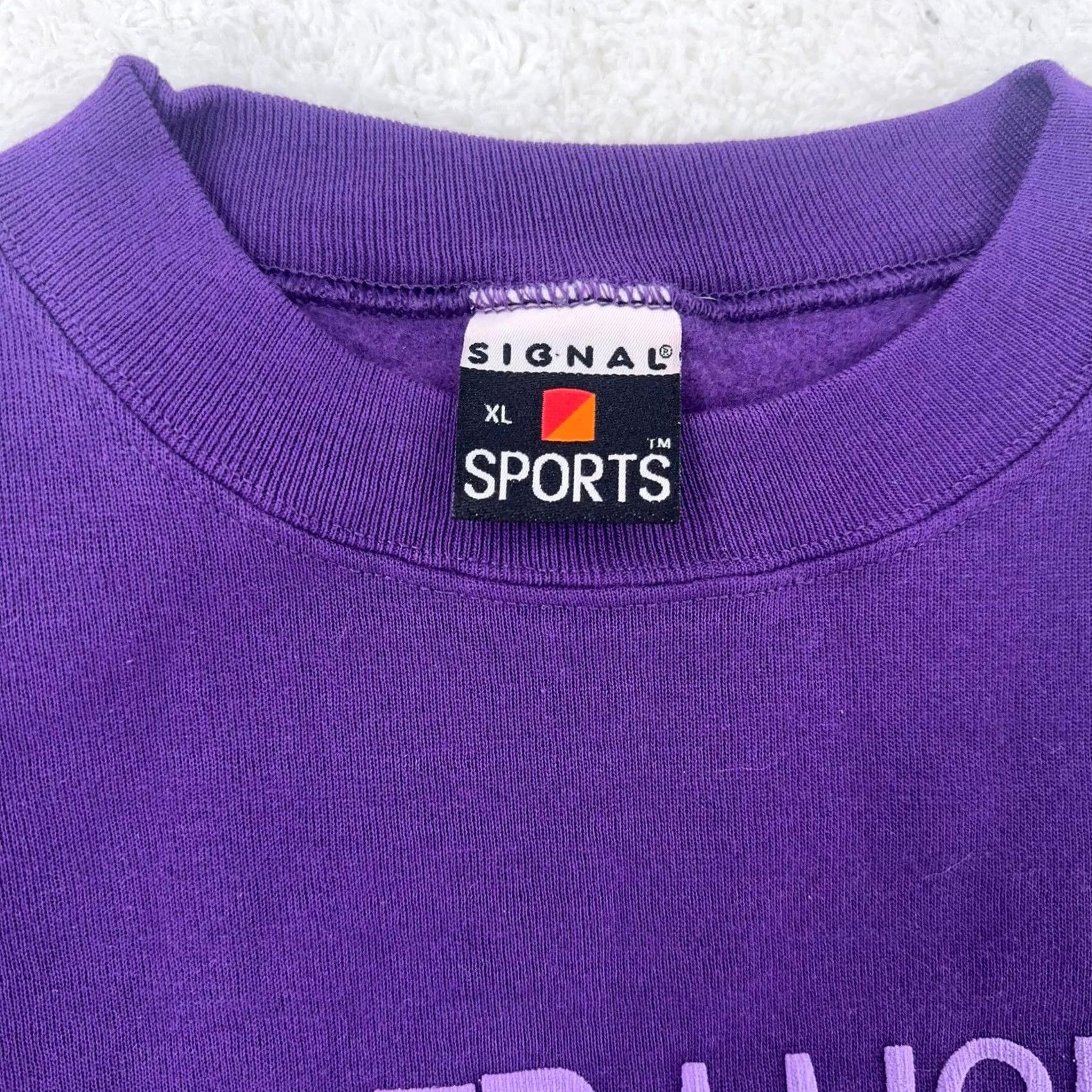 Vintage VINTAGE San Francisco California Sweatshirt Mens M Purple Graphic Print Pullover City Retro University 90s 80s Size US M / EU 48-50 / 2 - 7 Thumbnail