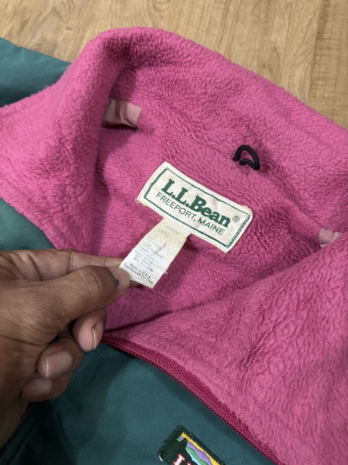 L.L. Bean × Vintage VINTAGE LL BEAN BOMBER JACKET Size US L / EU 52-54 / 3 - 2 Thumbnail