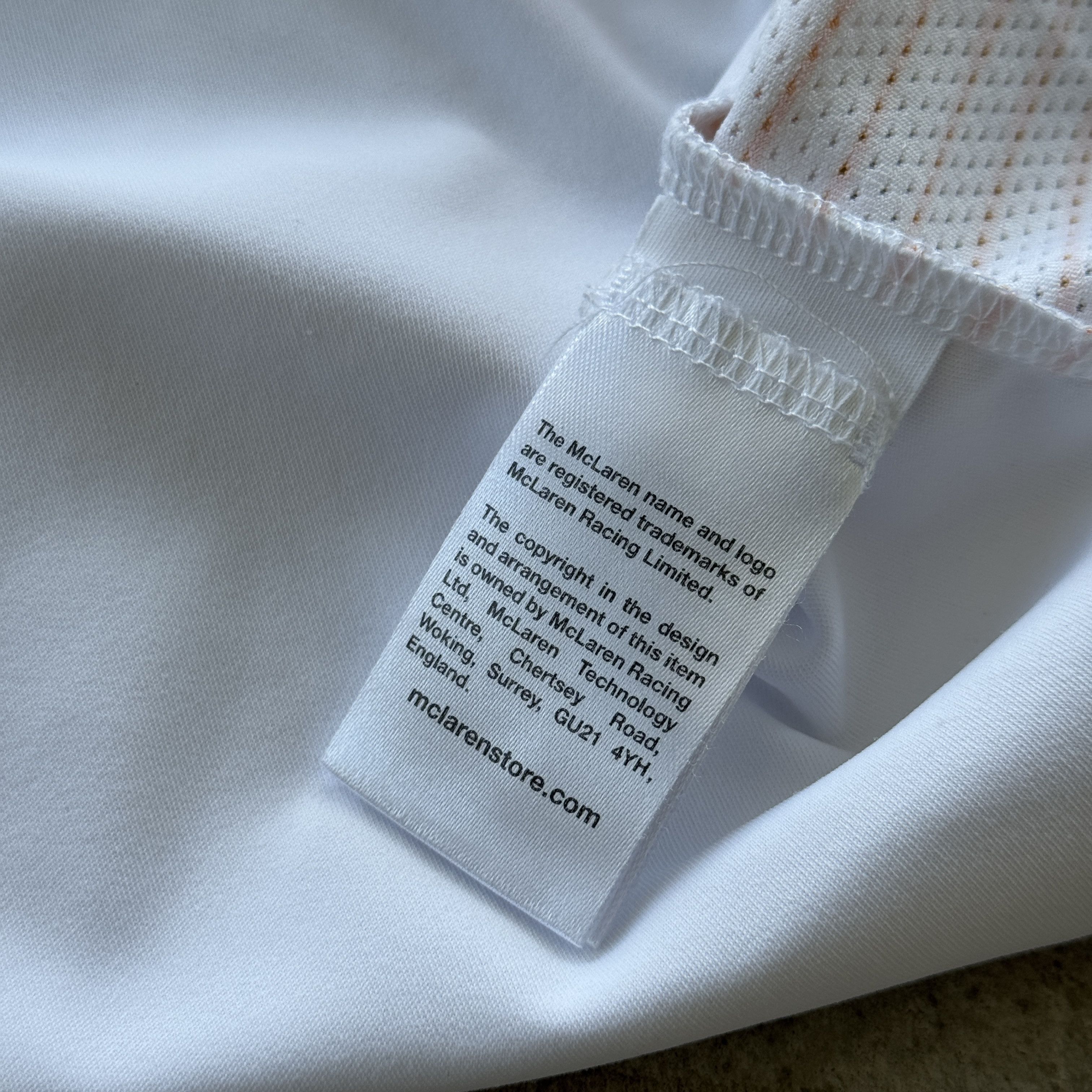 Mercedes-Benz McLaren F1 Team Racing Polo Shirt White Mercedes AMG Dell M Size US M / EU 48-50 / 2 - 10 Thumbnail