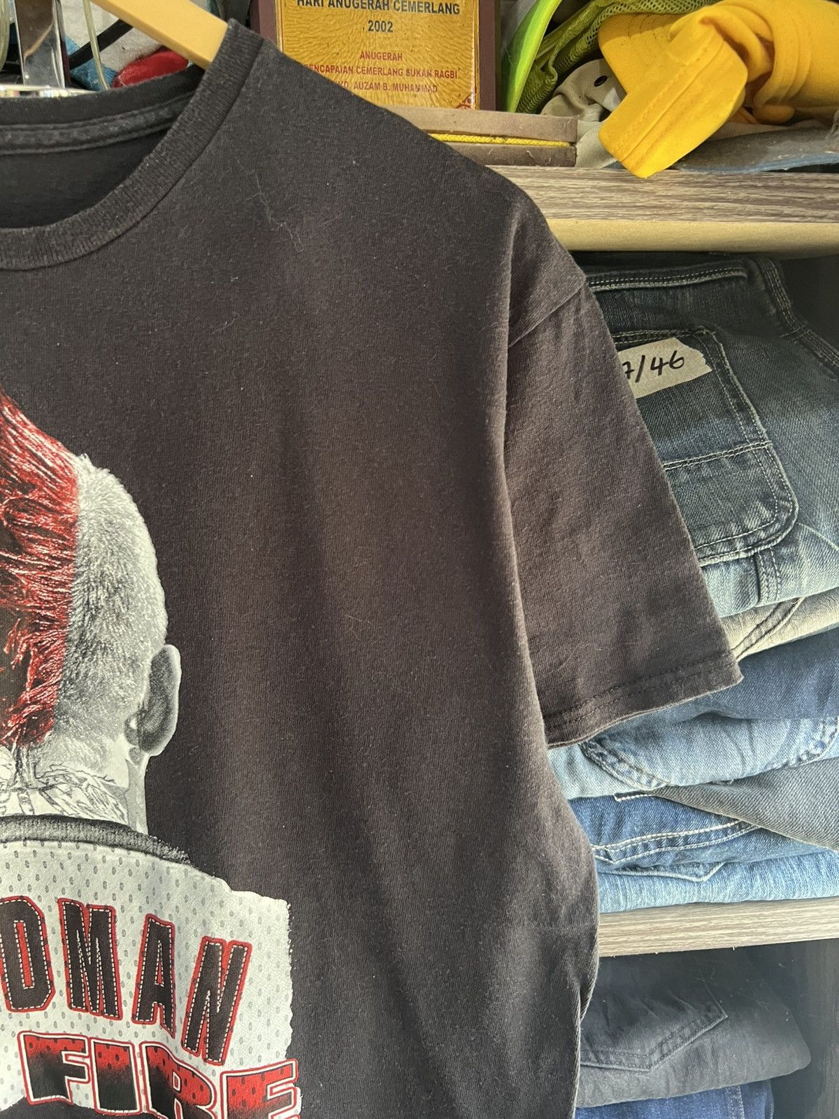 Vintage 🔥Vintage Birdman On Fire Tee Size US M / EU 48-50 / 2 - 5 Thumbnail