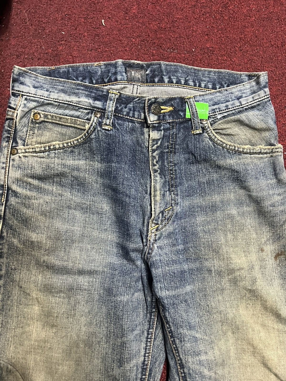 Lee VTG LEE riders union made jeans zipper Size US 31 - 3 Thumbnail