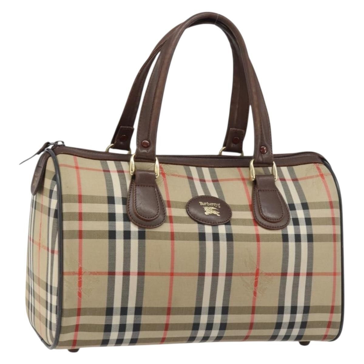 Burberry Burberry Nova Check Handbag Nova Check Canvas Size ONE SIZE - 1 Thumbnail