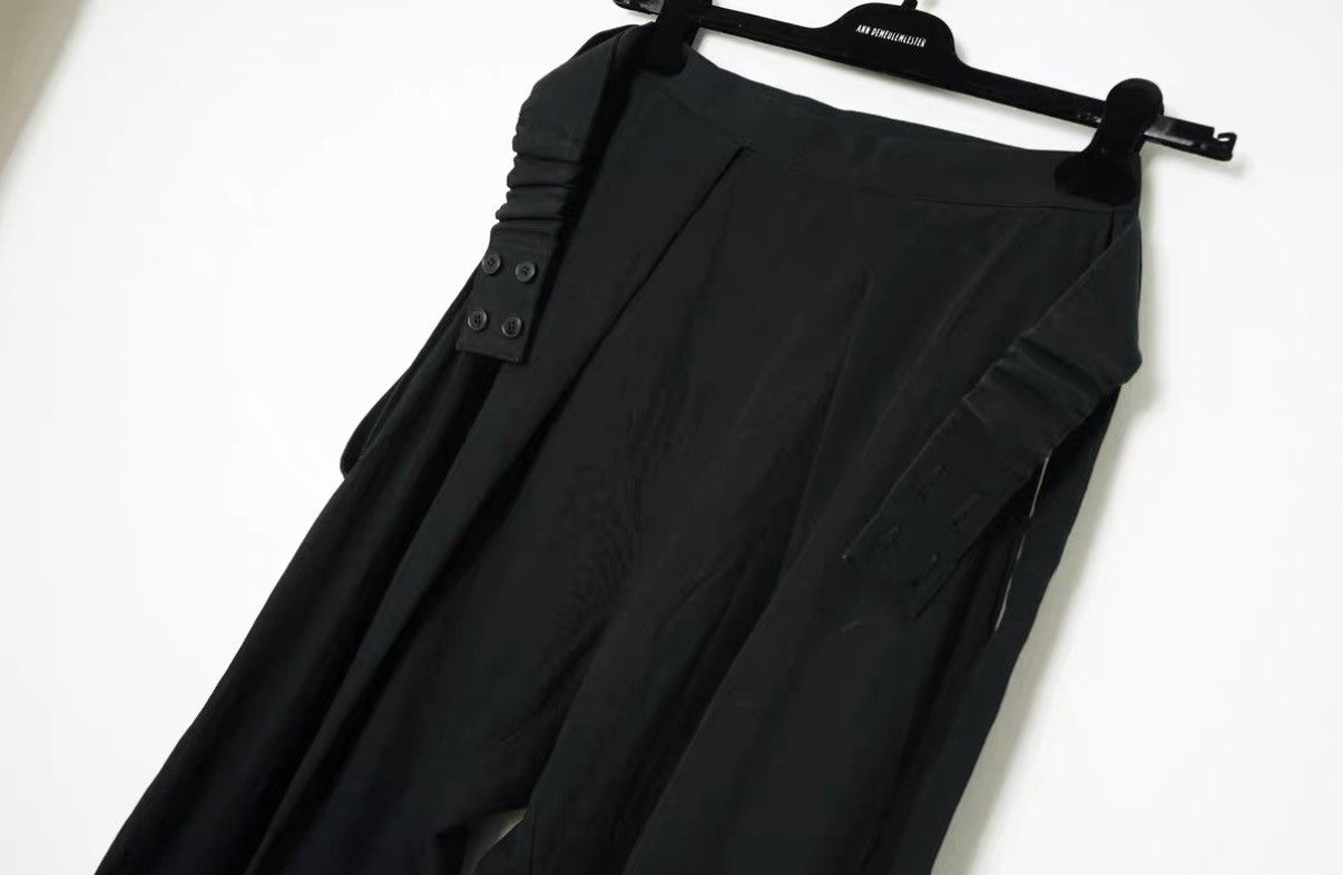 Yohji Yamamoto Yohji Yamamoto Relaxed Straight Wide-Leg Pants Size US 34 / EU 50 - 4 Thumbnail