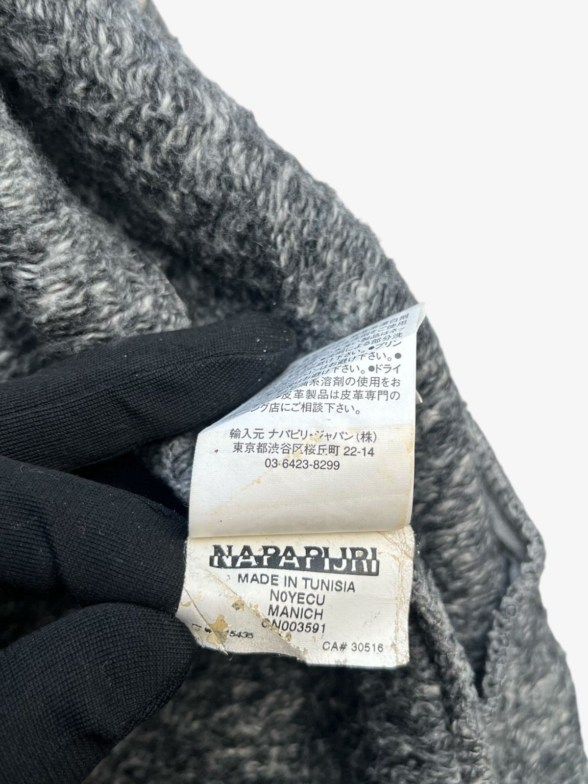 Napapijri Vintage Napapijri Knitted Zip Up Sweater Jacket Size US L / EU 52-54 / 3 - 12 Thumbnail