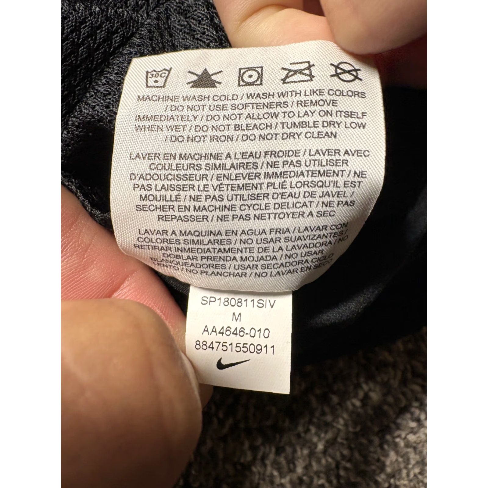 Nike Nike Training Shorts Men's Medium Black Dri-Fit Project X Flex Running AA4646 Size US 31 - 6 Thumbnail