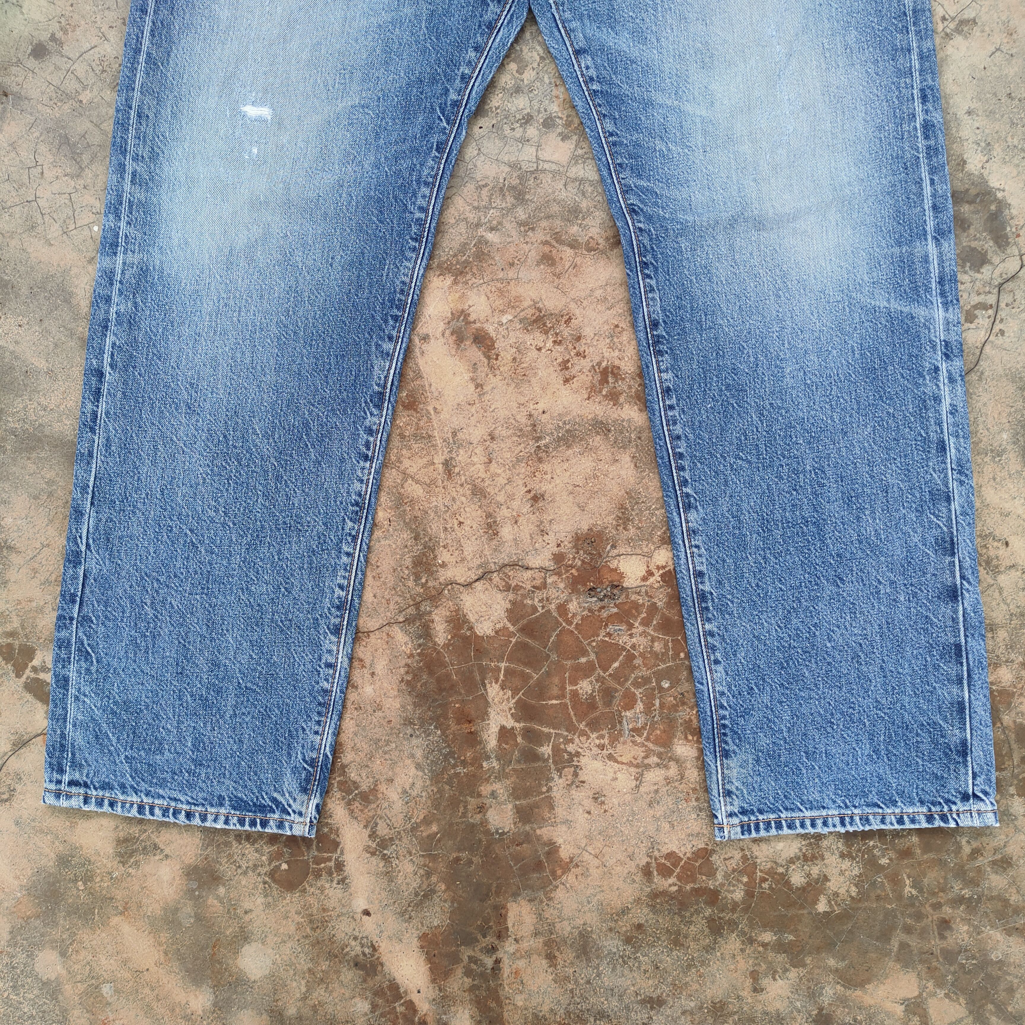 Japanese Brand × Jean × Vintage VINTAGE JAPANESE FADED DENIM JEANS PANTS Size US 35 - 4 Thumbnail