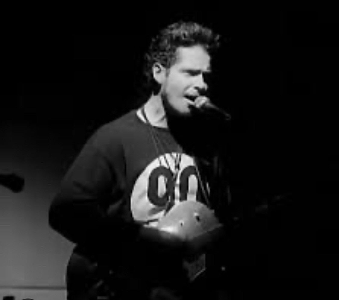 image of Band Tees x Skategang VTG 90's 90 Kevin Staab Skateboard Tshirt Chris Cornell Sg in Red (Size Mediu