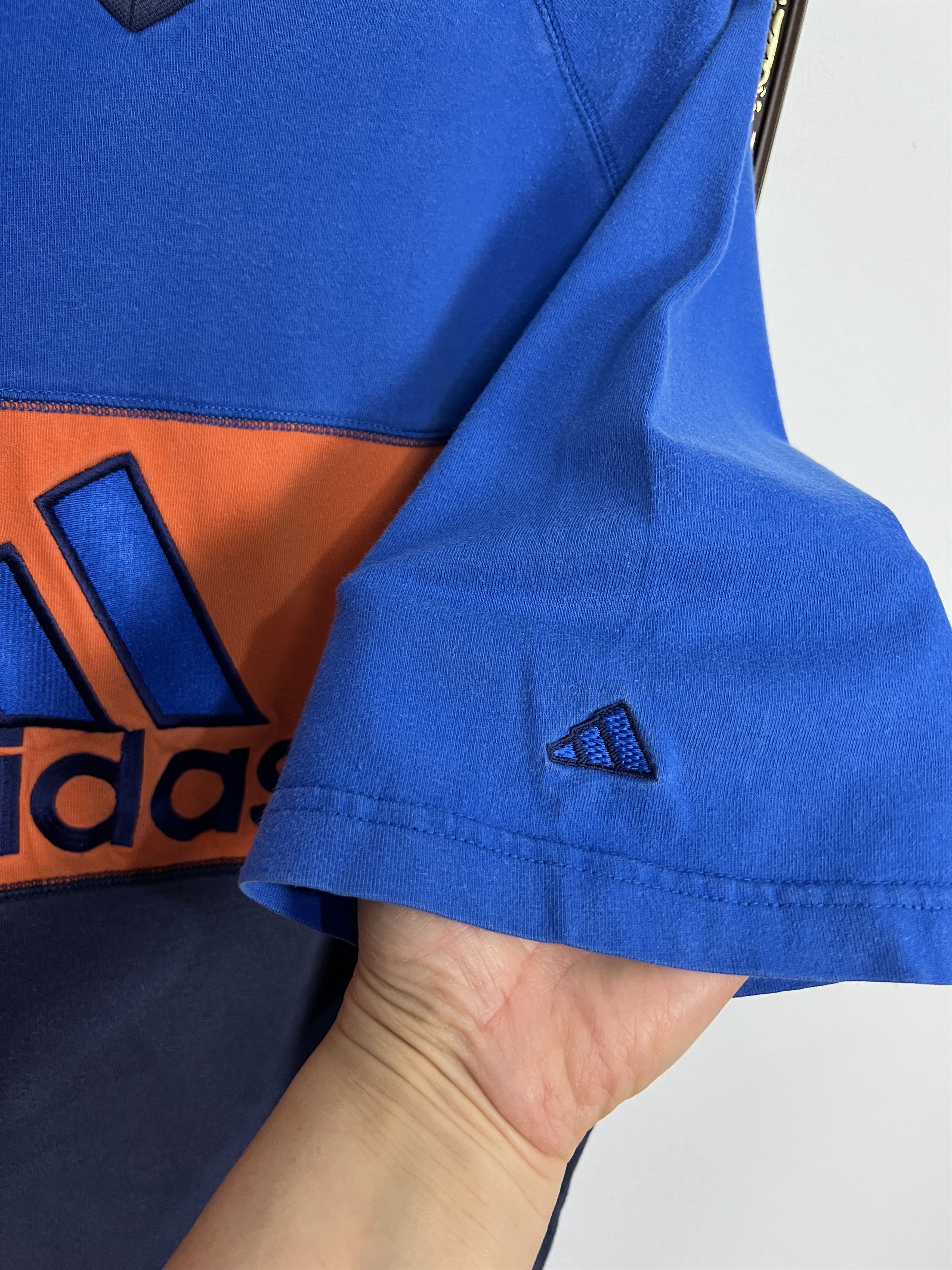 Adidas Vintage Originals Equipment Big Logo Jersey Shirt Trikot Size US XL / EU 56 / 4 - 6 Thumbnail